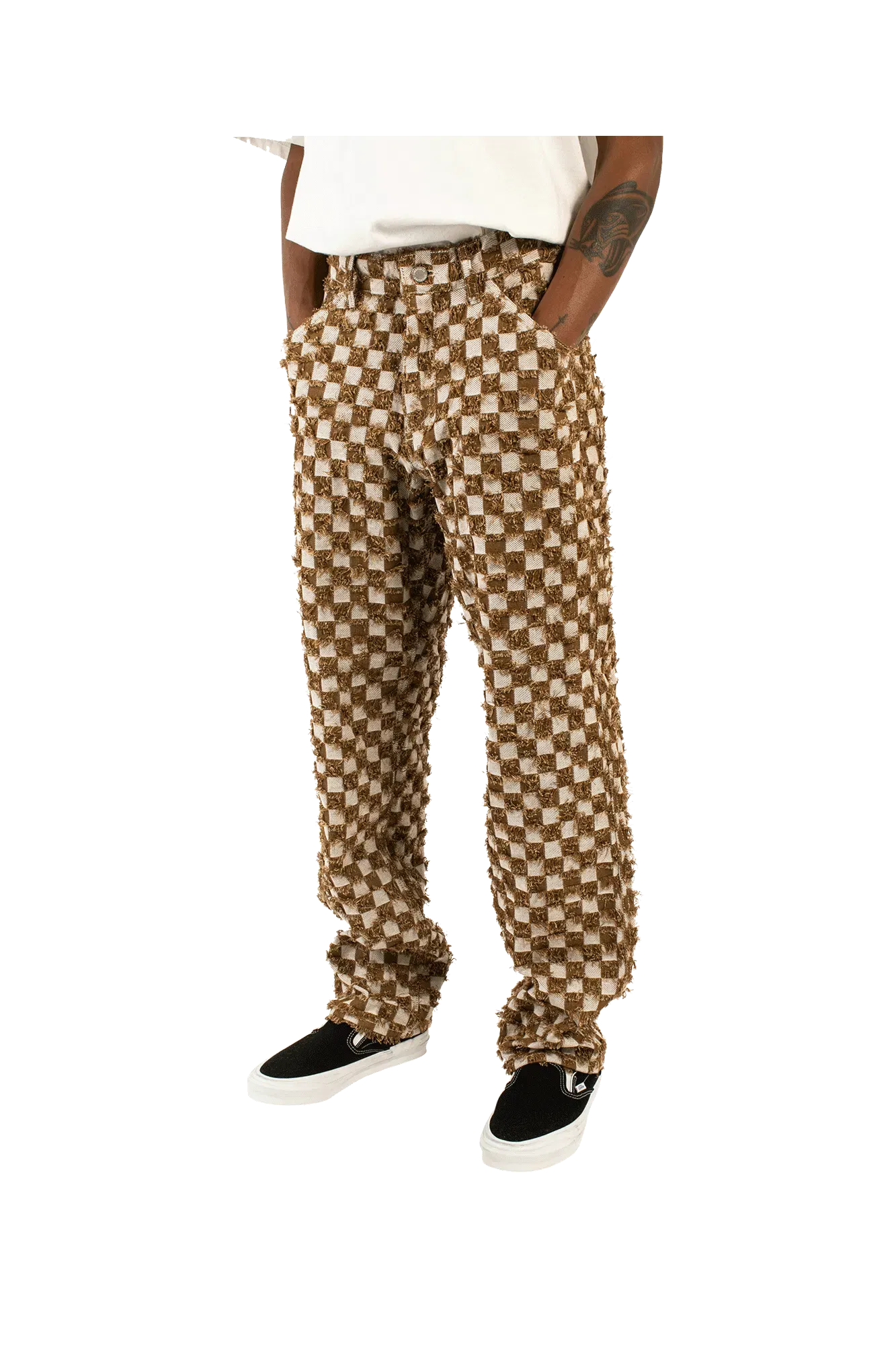 Pleasures Curfew Checker Work Pant