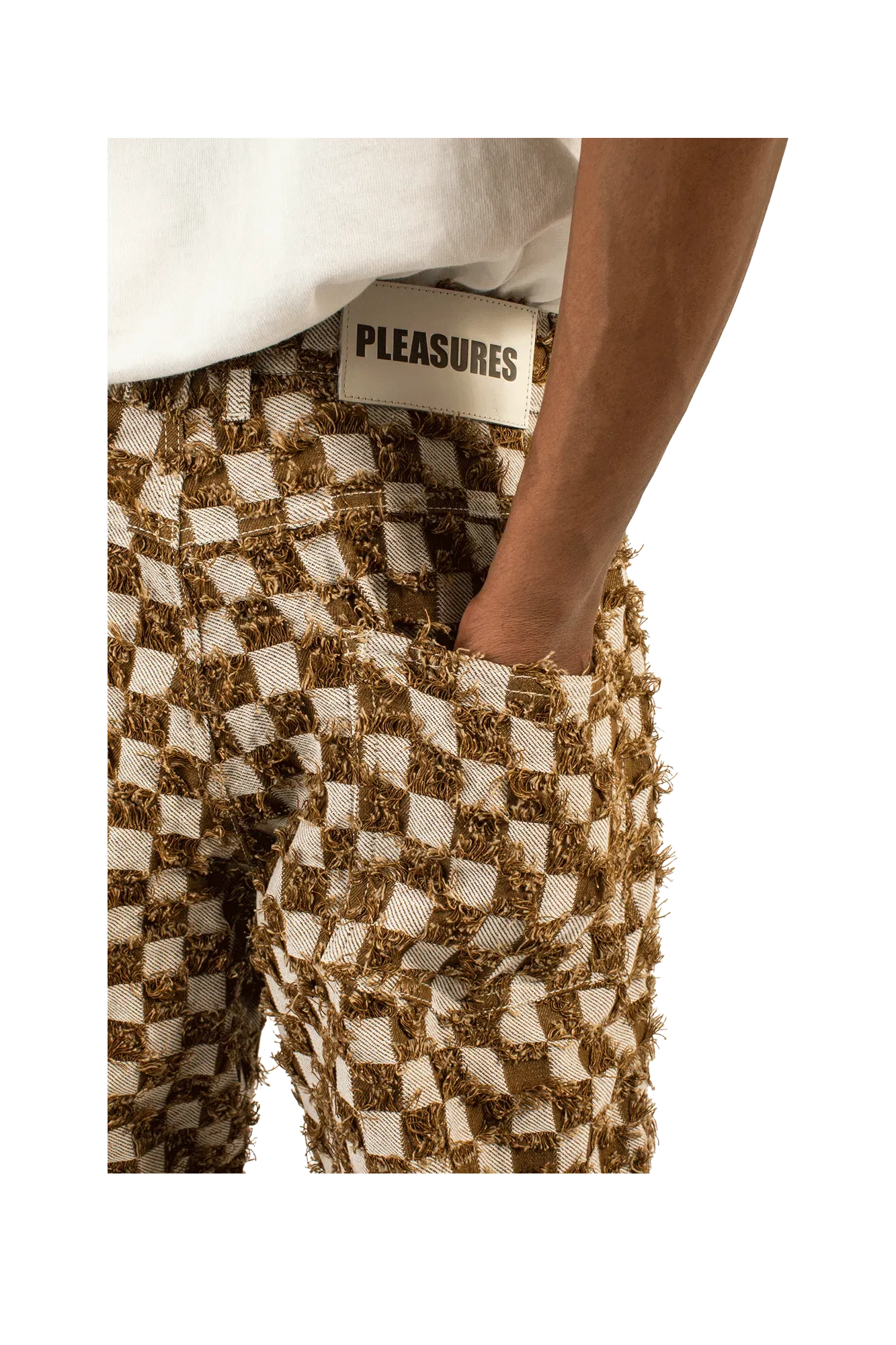 Pleasures Curfew Checker Work Pant