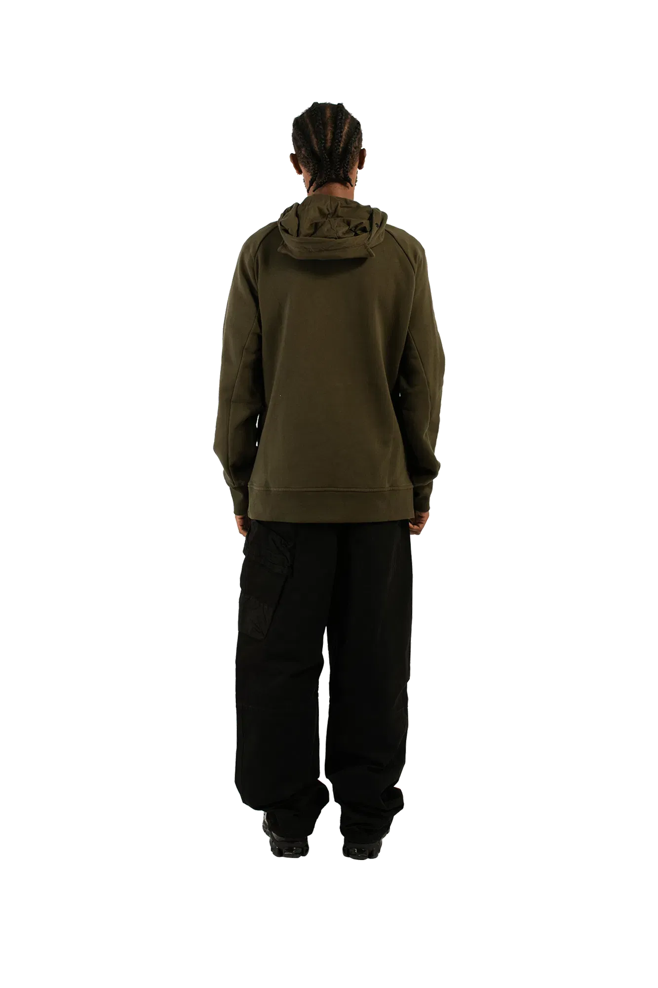 C.P. Company Diagonal Raised Goggle Hooded Sweatshirt