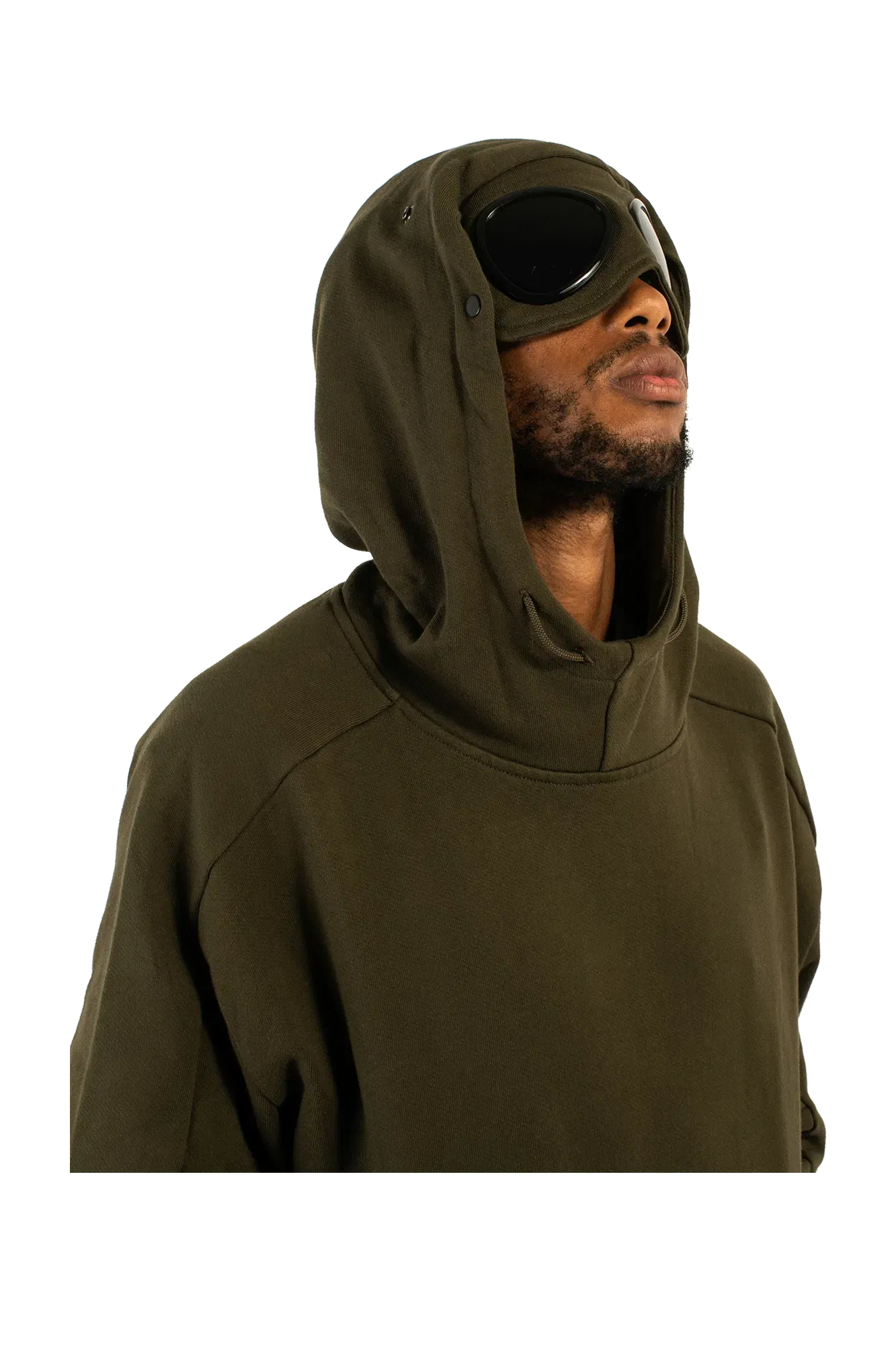 C.P. Company Diagonal Raised Goggle Hooded Sweatshirt