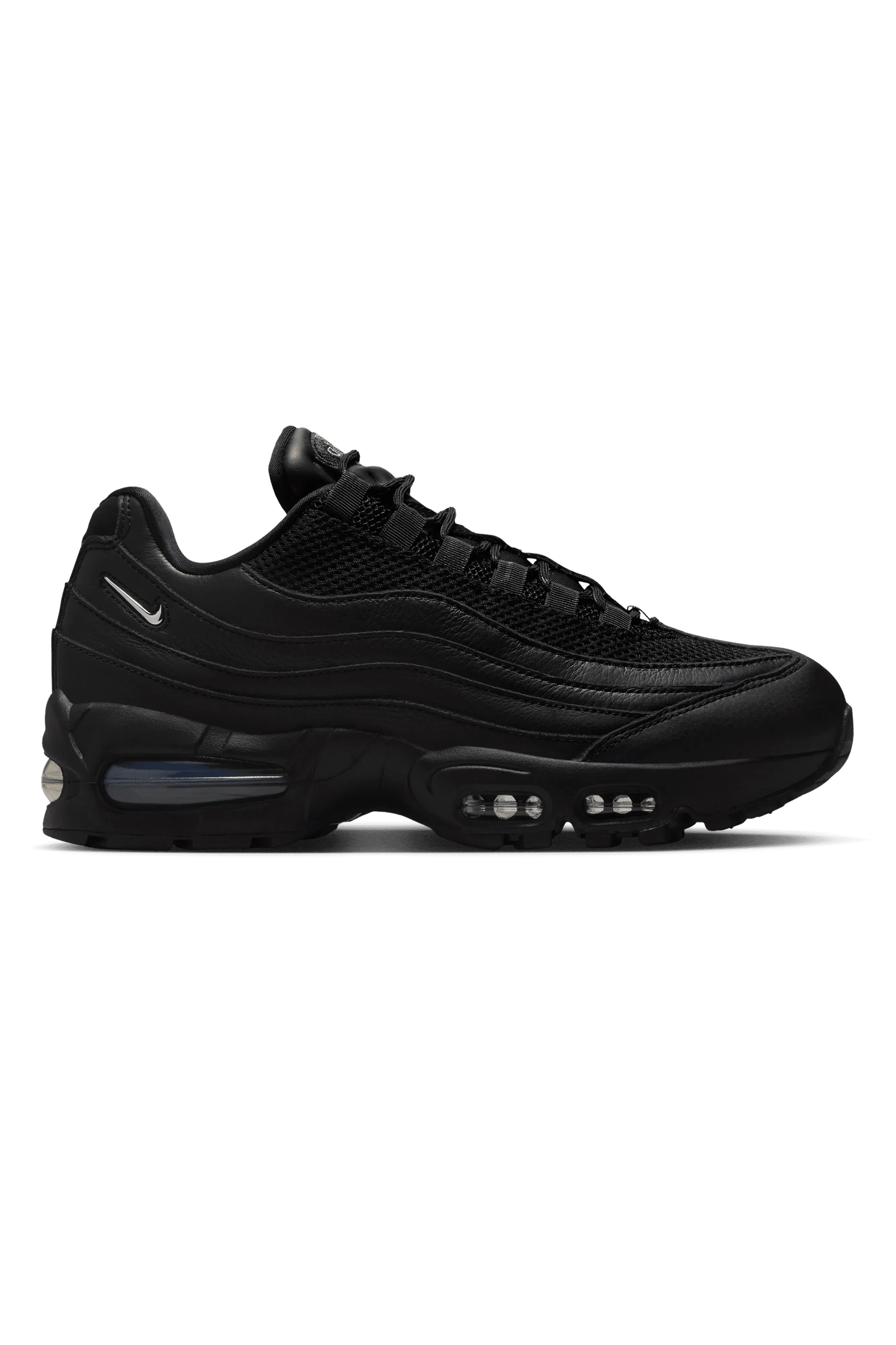 Nike Woman Air Max 95 Big Bubble "Black/Metallic Pewter"