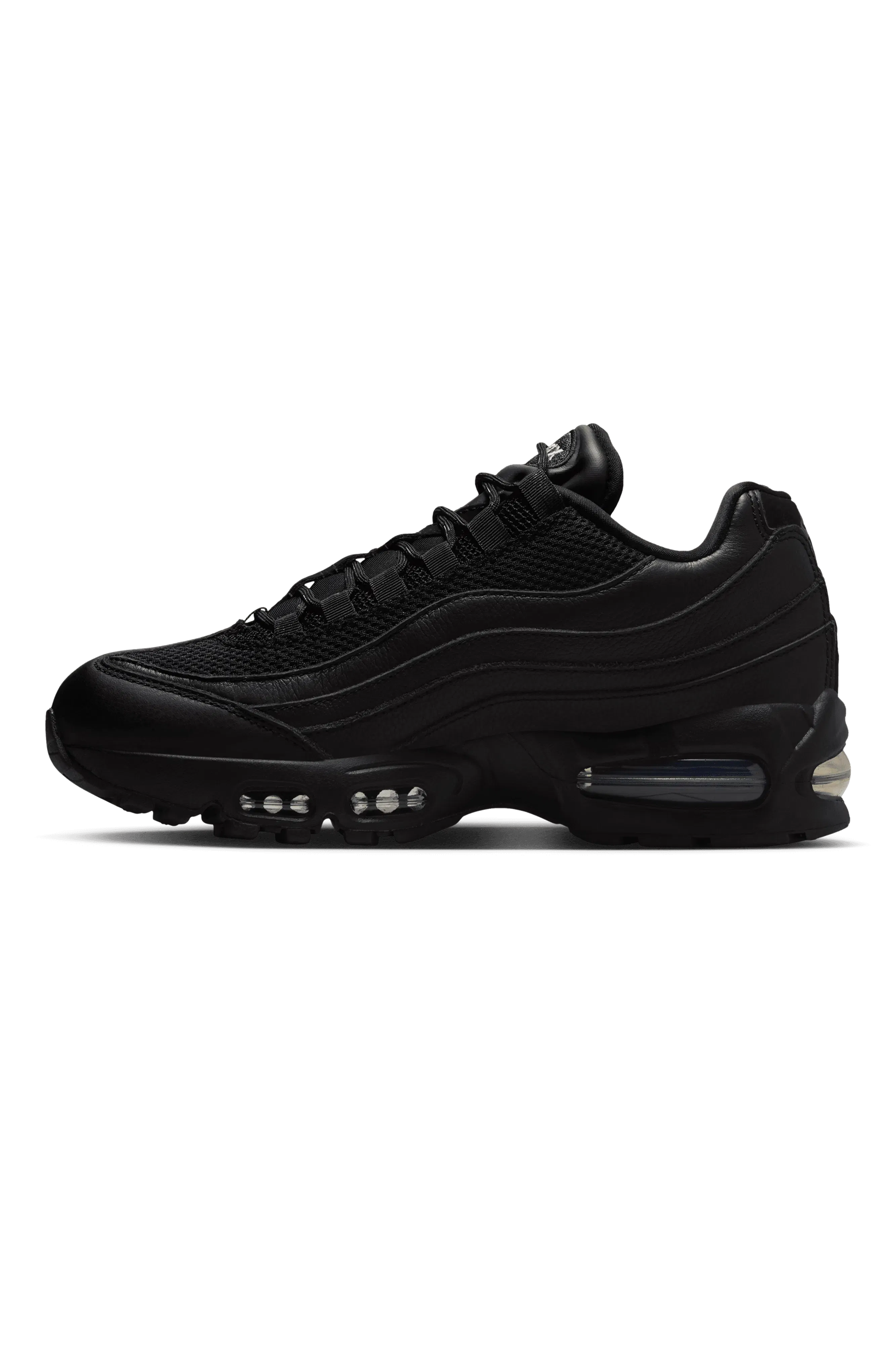 Nike Woman Air Max 95 Big Bubble "Black/Metallic Pewter"