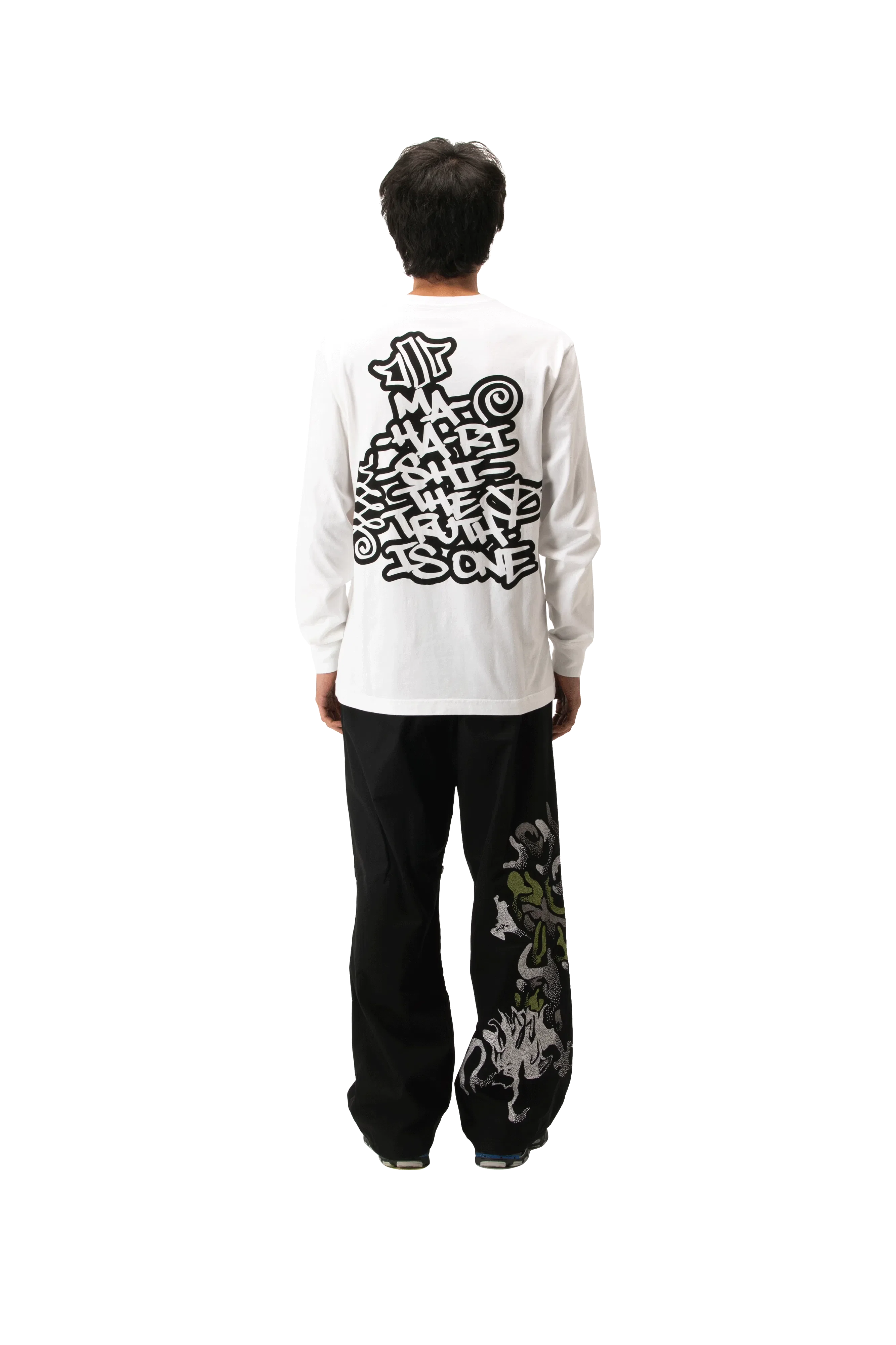 Maharishi Swirling Snowflake Longsleeve T-Shirt