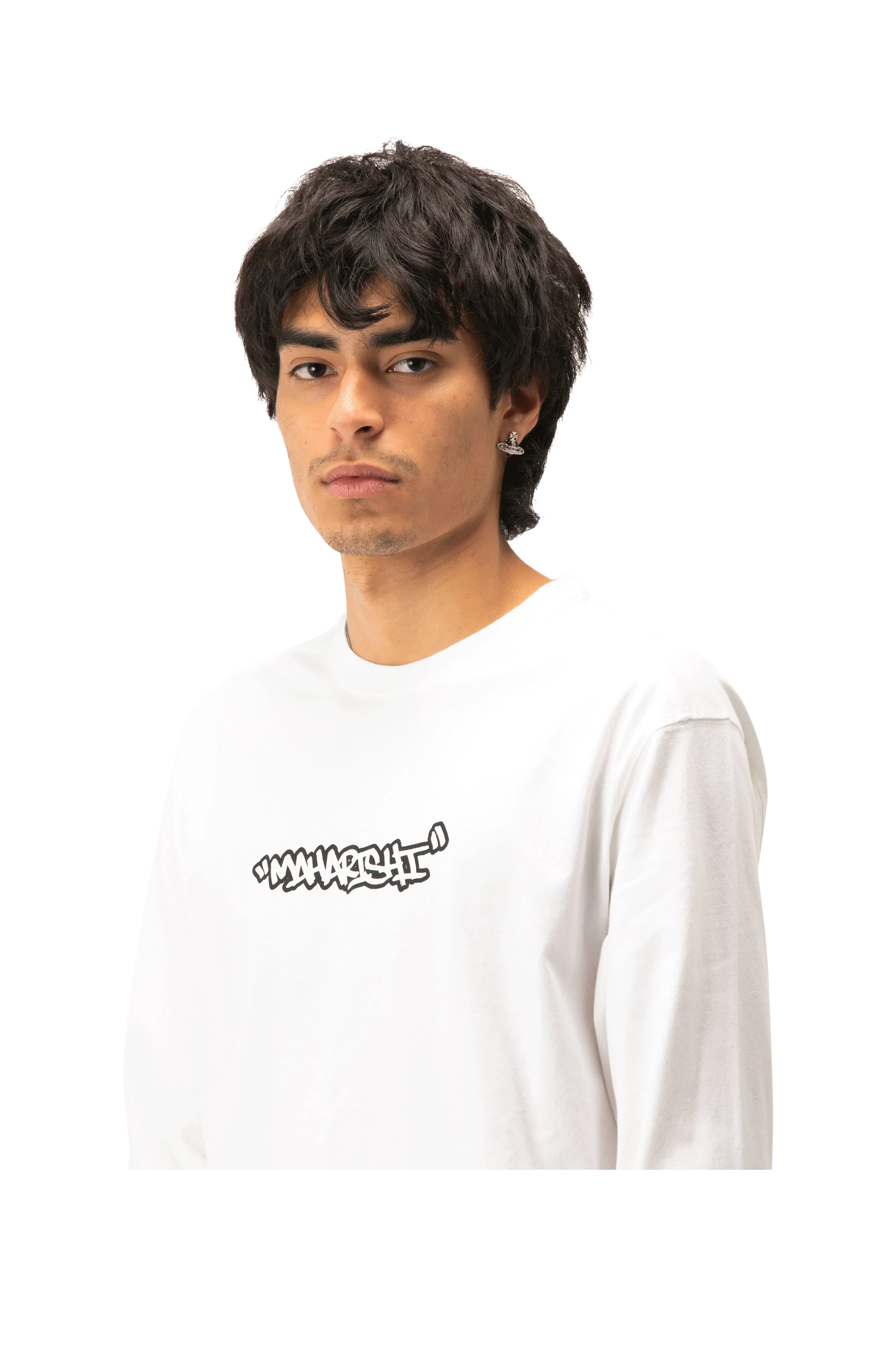 Maharishi Swirling Snowflake Longsleeve T-Shirt