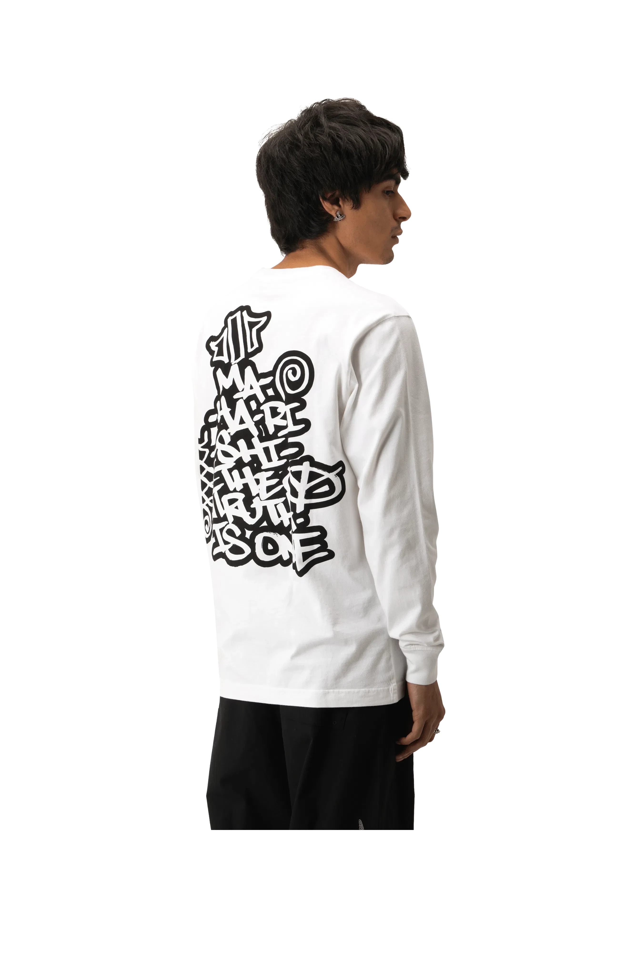 Maharishi Swirling Snowflake Longsleeve T-Shirt