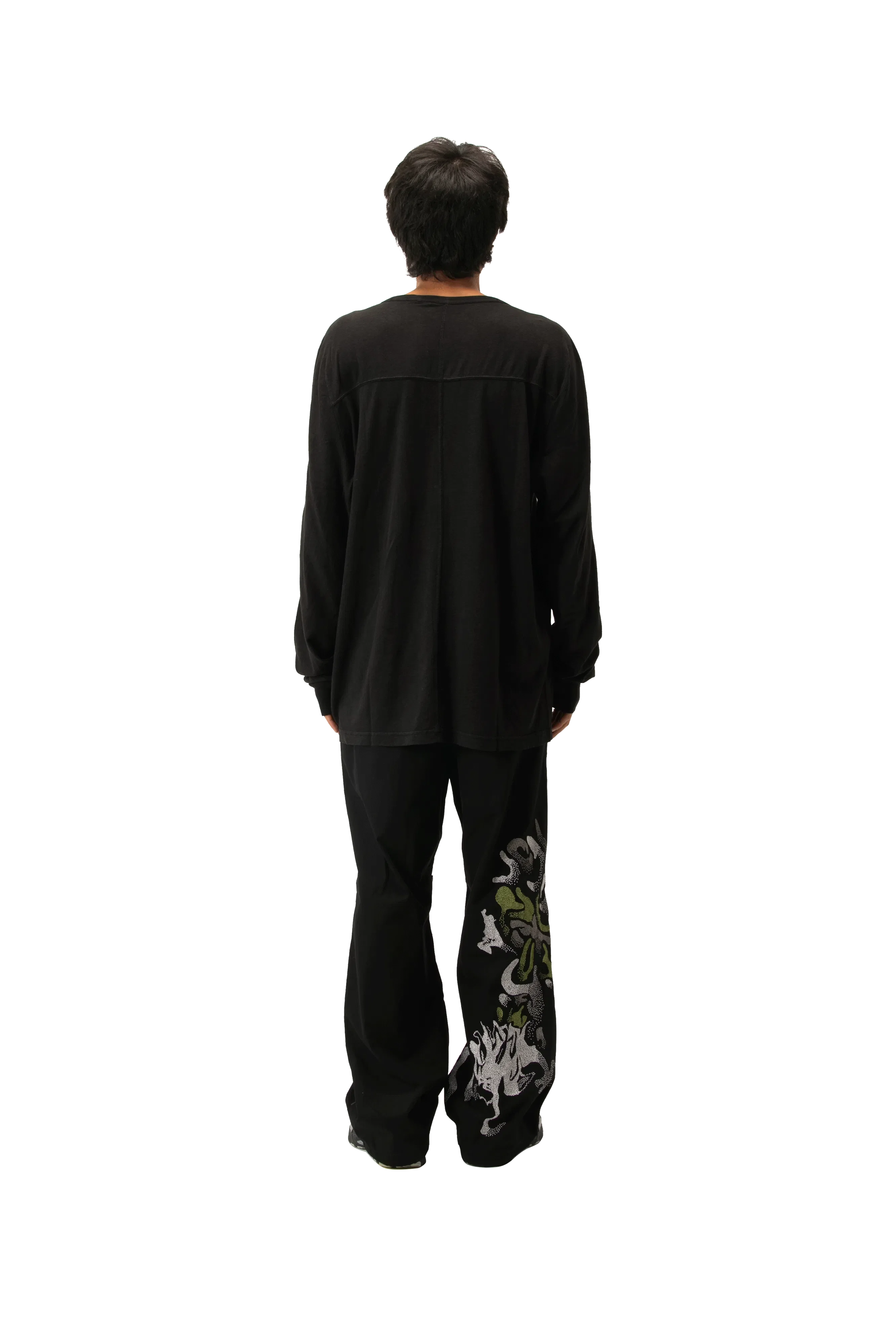 Maharishi Hemp Cross Oversized Longsleeve T-Shirt