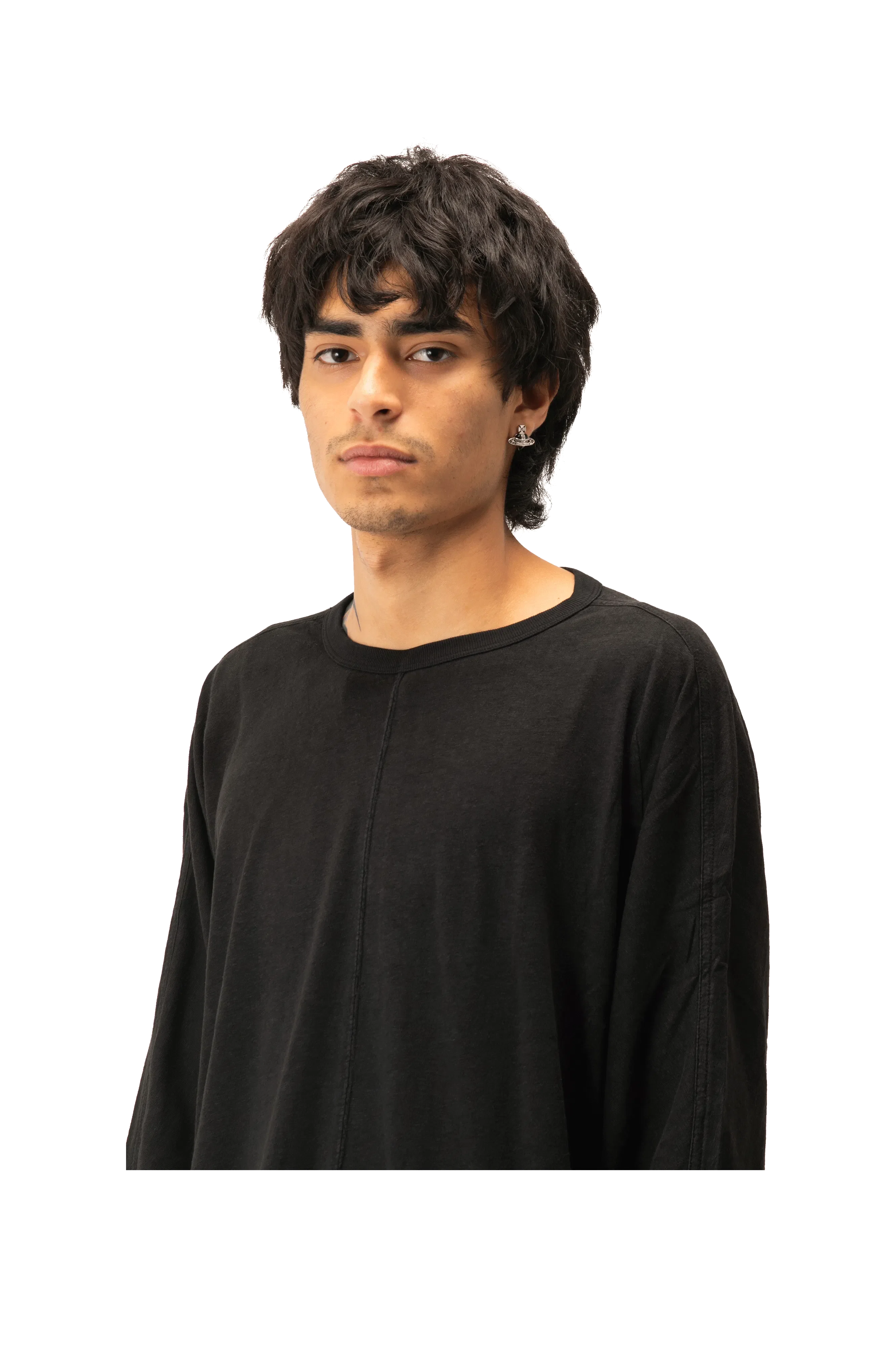 Maharishi Hemp Cross Oversized Longsleeve T-Shirt