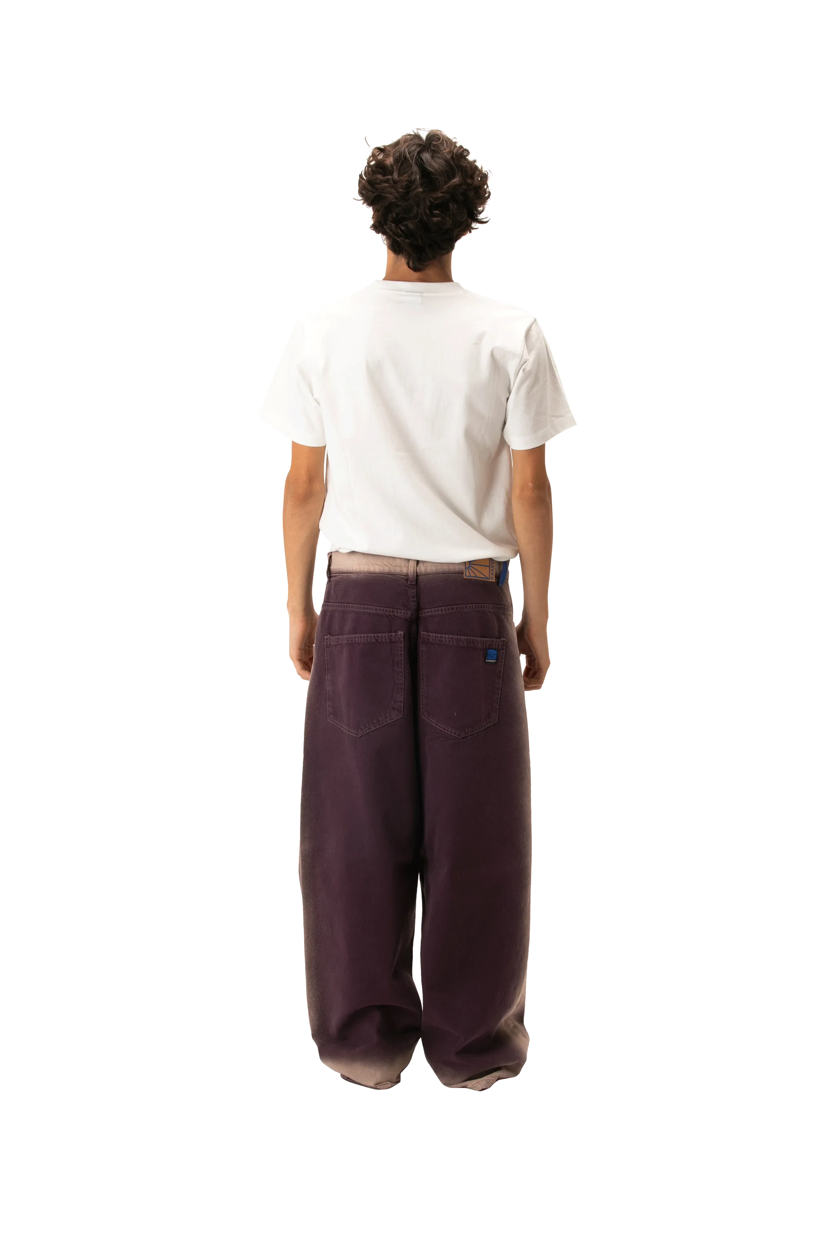 RASSVET Shadow Wash Extra Baggy Denim Pant Woven