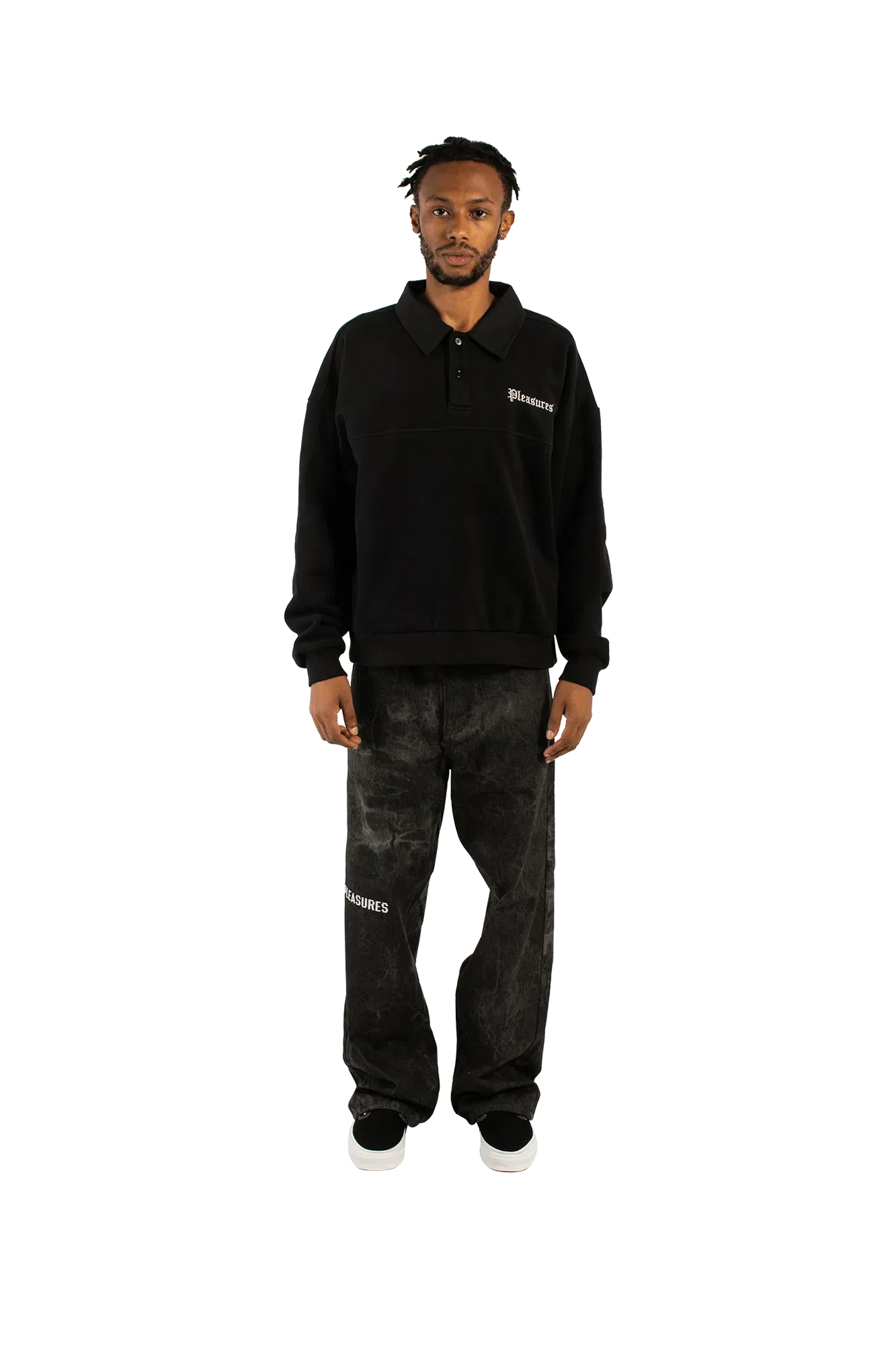 Pleasures Tweek Polo Sweatshirt