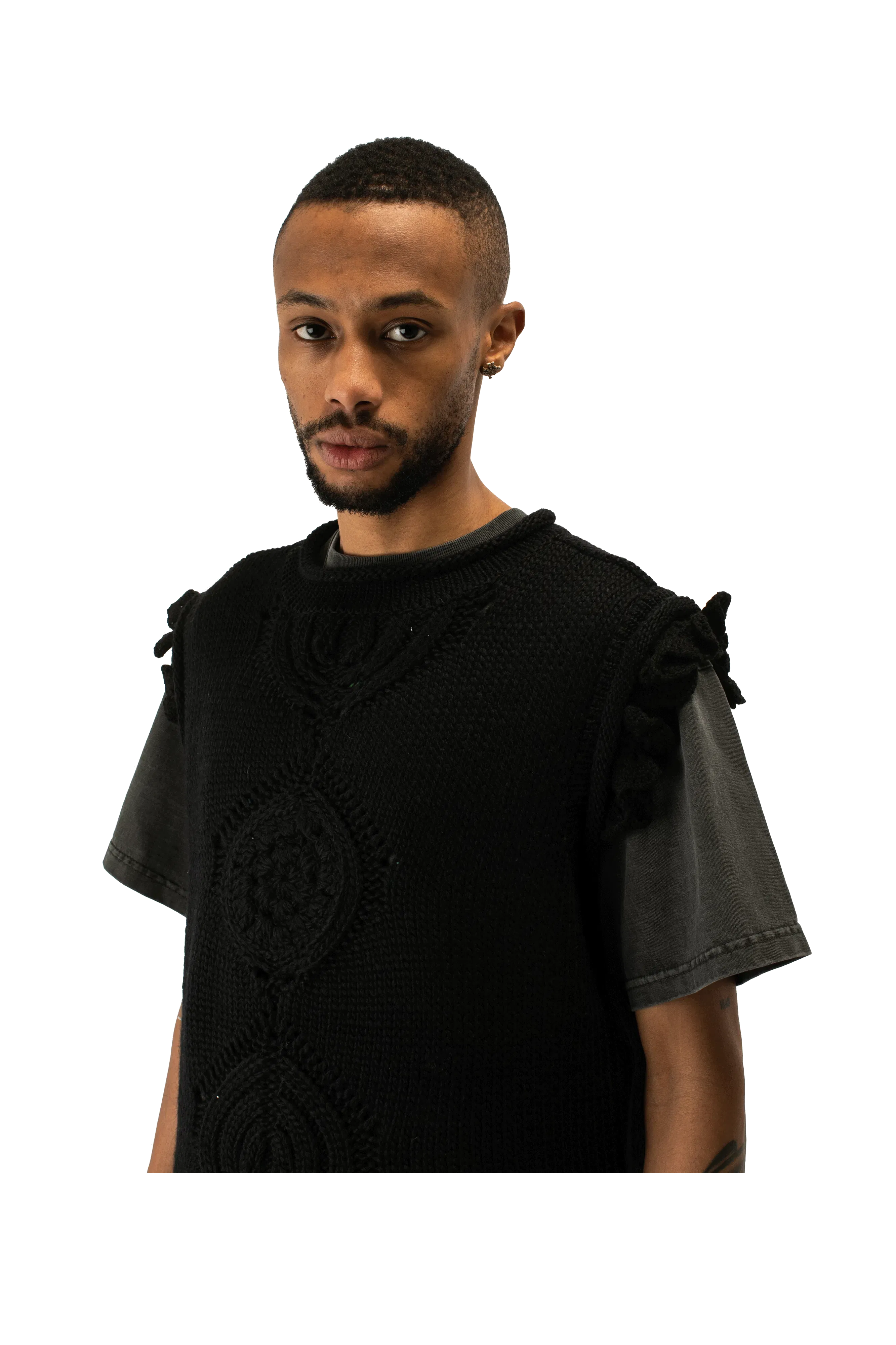 Andersson Bell Marlen Flower Crewneck Vest