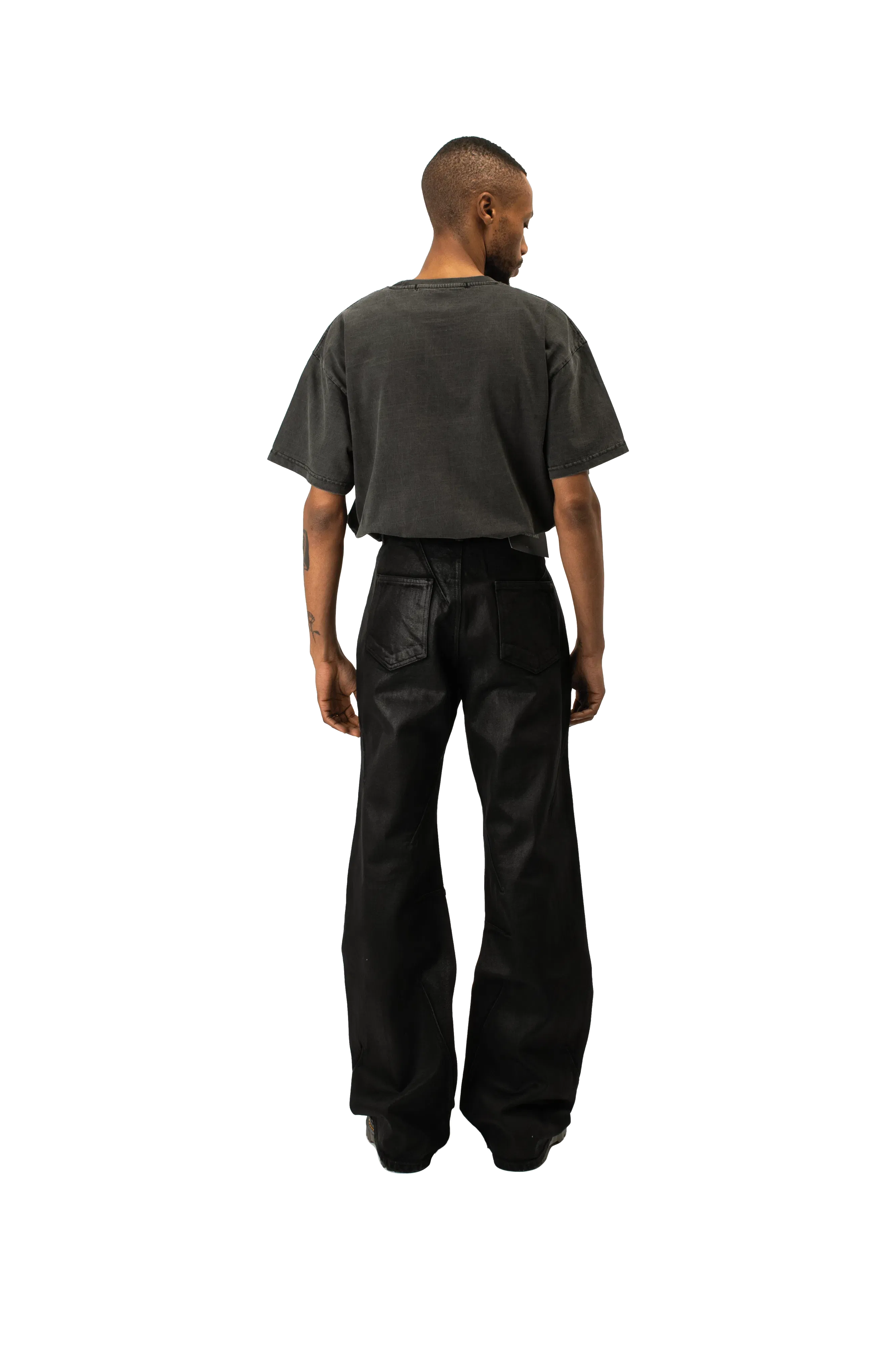 Andersson Bell Tripot Coated Flare Jeans