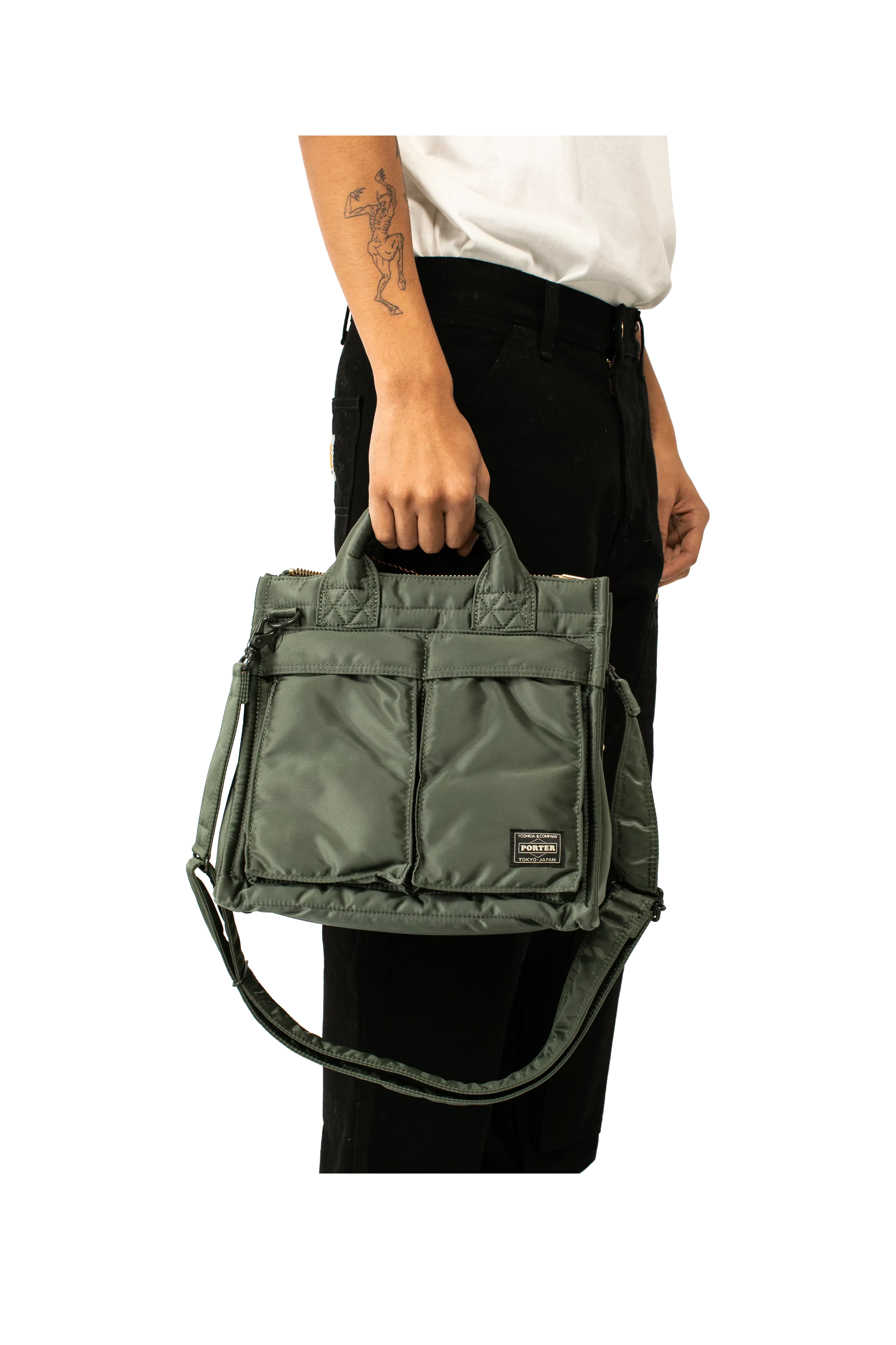 Porter-Yoshida & Co. Tanker Vertical Tote Bag (S)