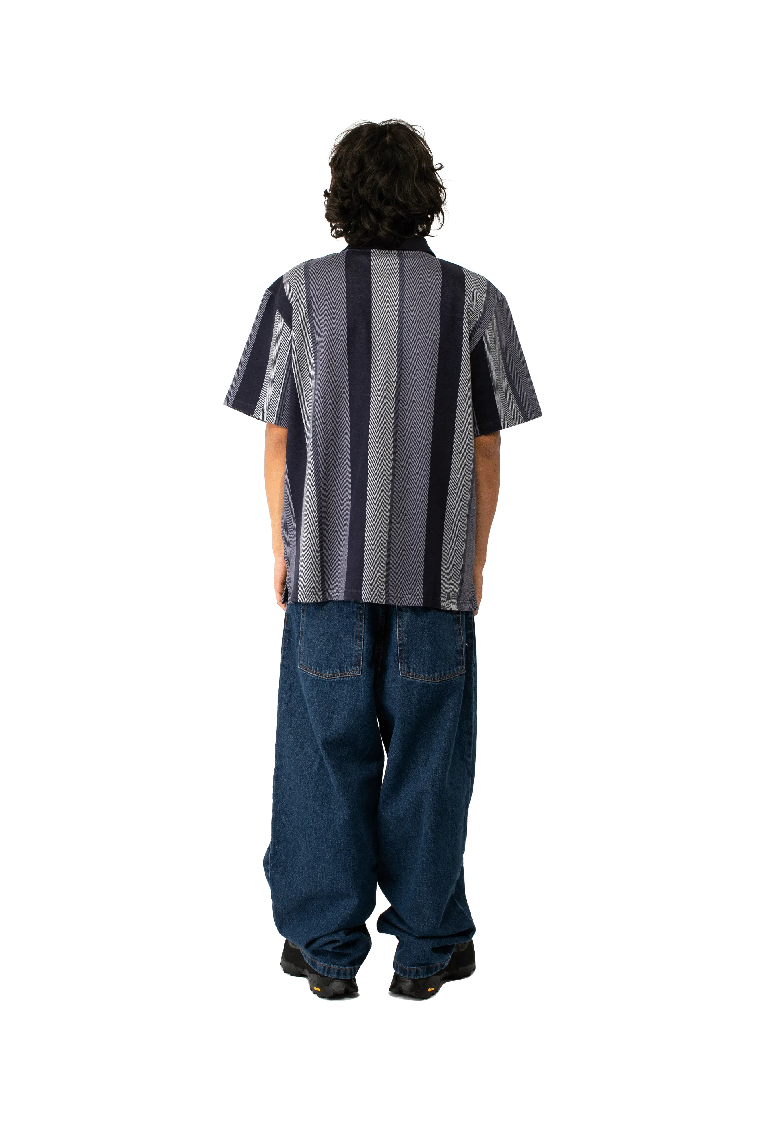 Polar Herringbone Jacques Polo Shirt