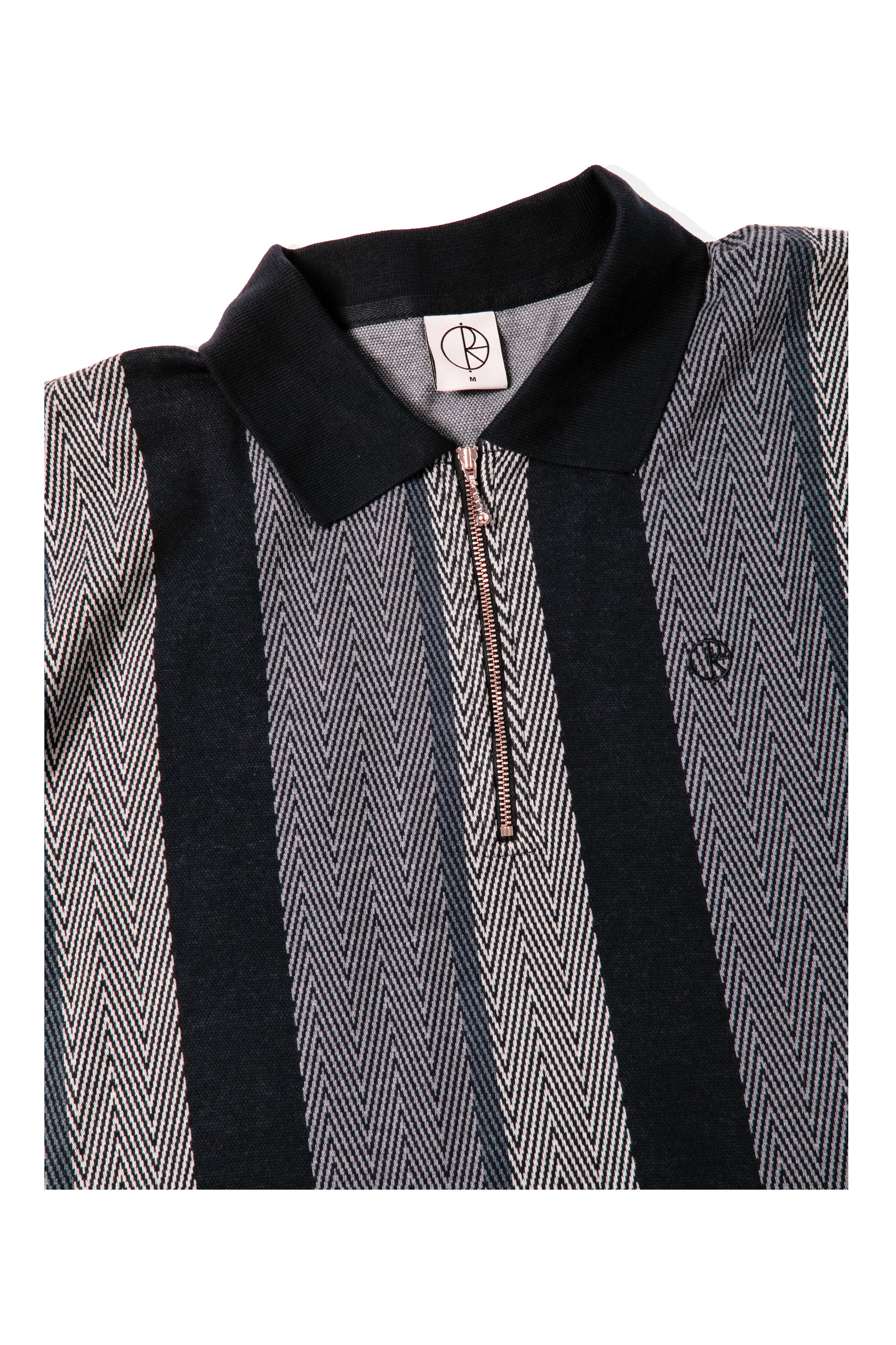 Polar Herringbone Jacques Polo Shirt