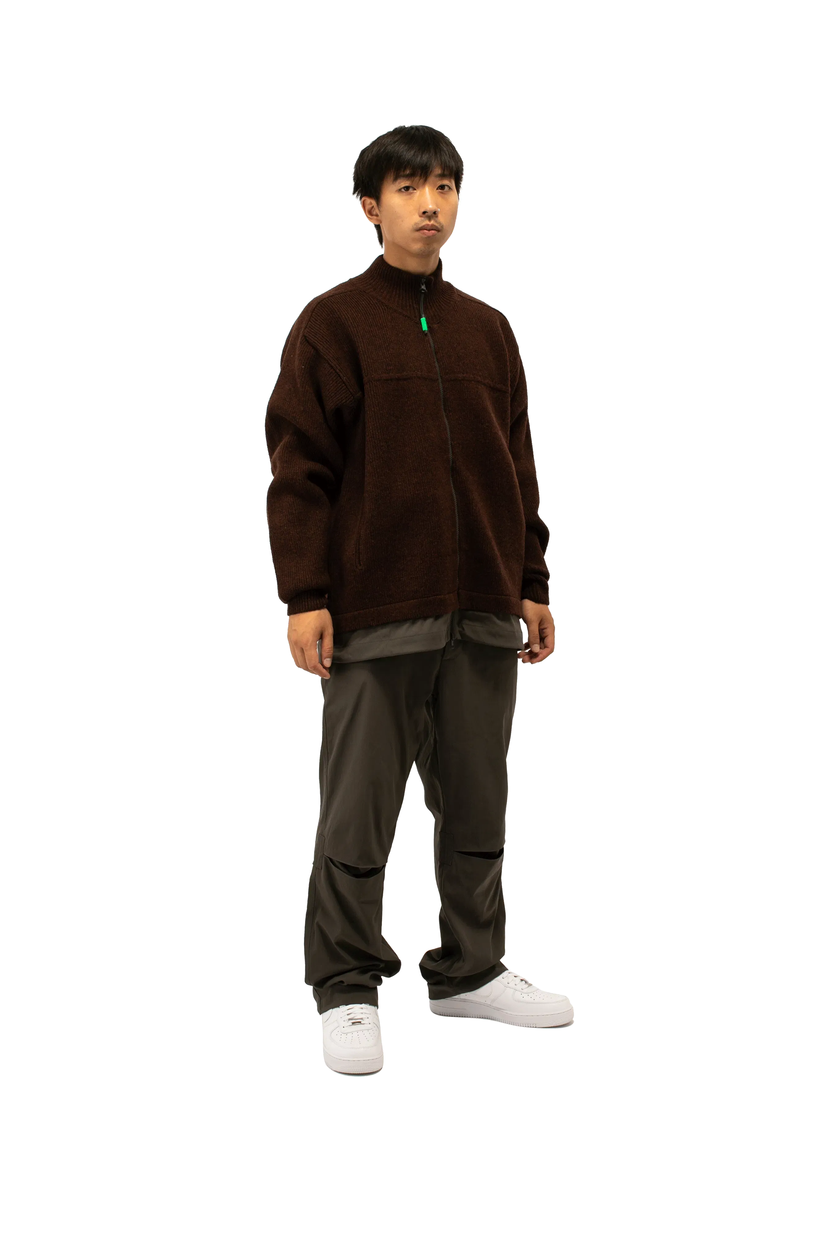 GR10K Felted Knit Jacket