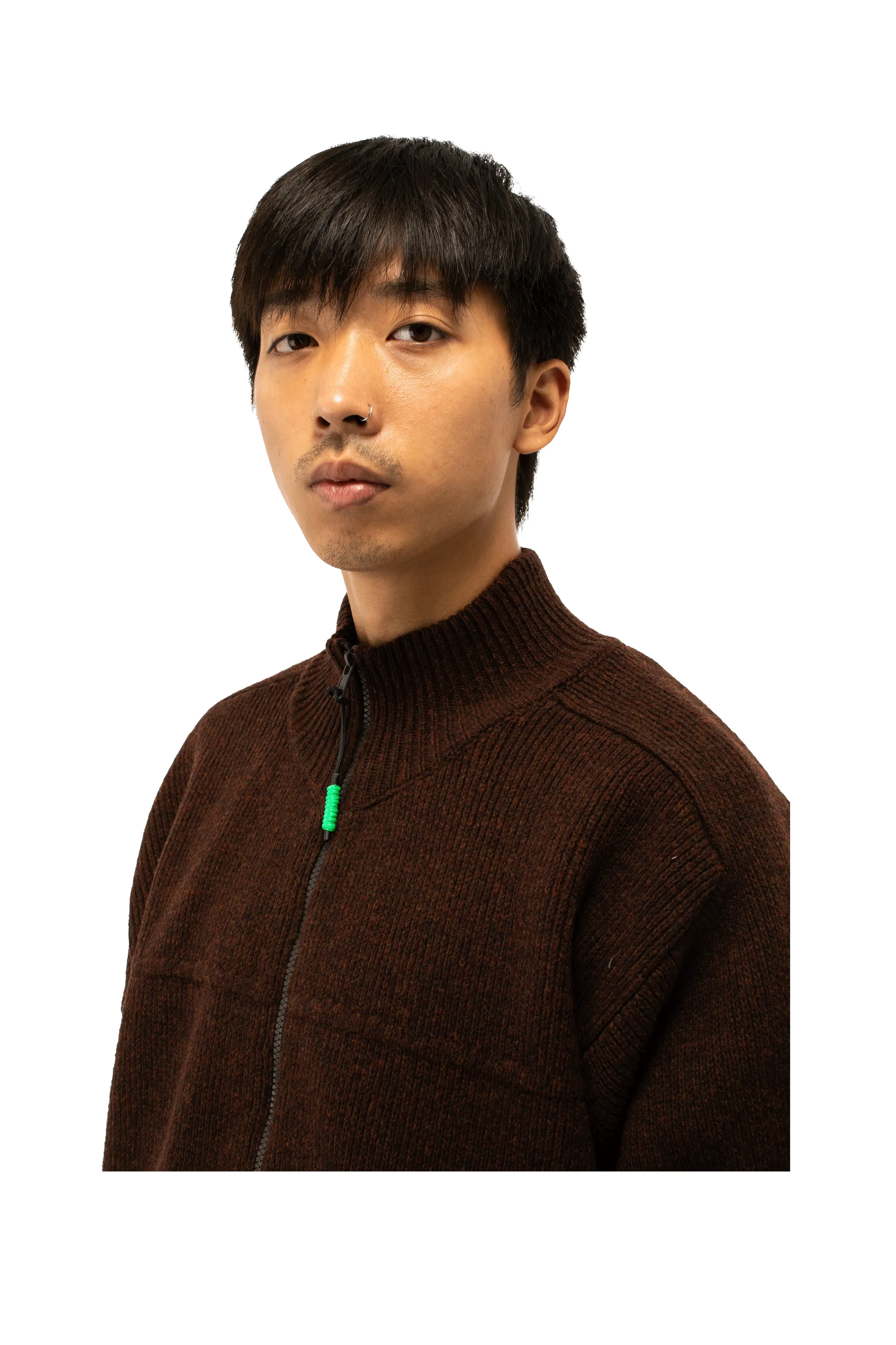 GR10K Felted Knit Jacket