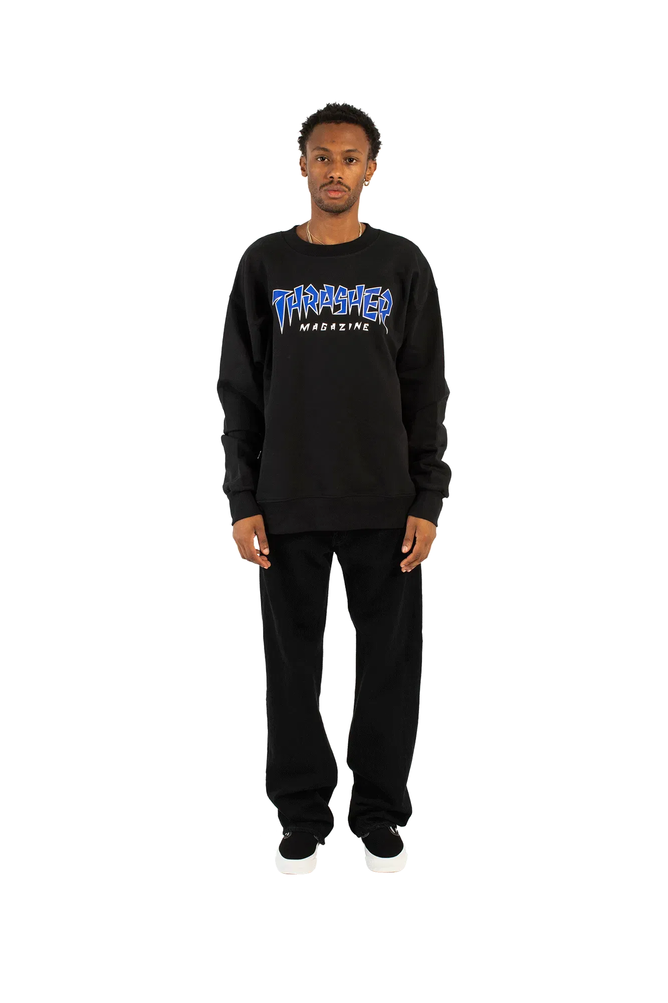 Thrasher Jagged Logo Crewneck Sweatshirt