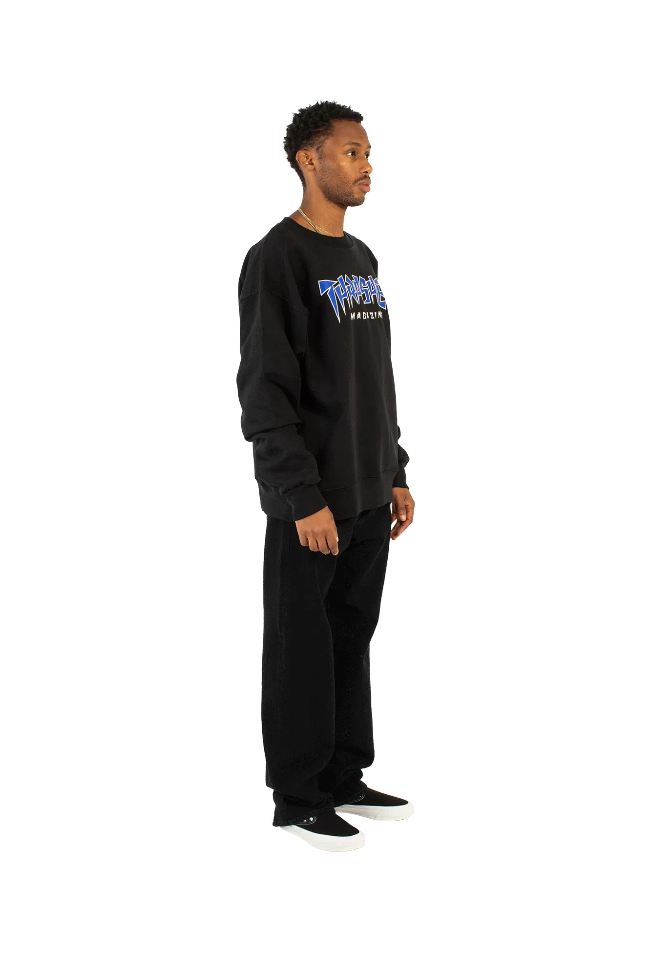 Thrasher Jagged Logo Crewneck Sweatshirt