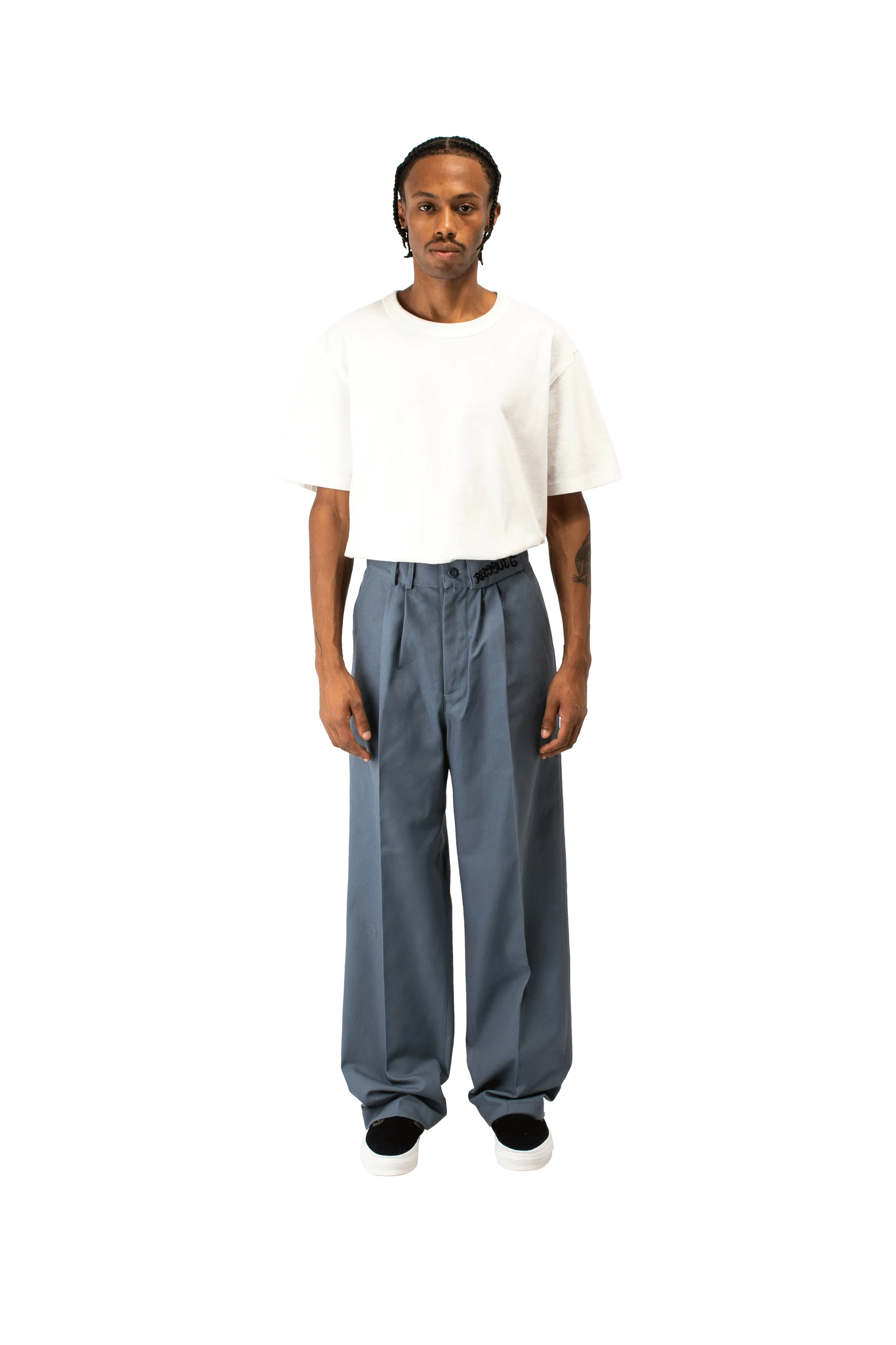 RASSVET Card Suite Pleated Trouser