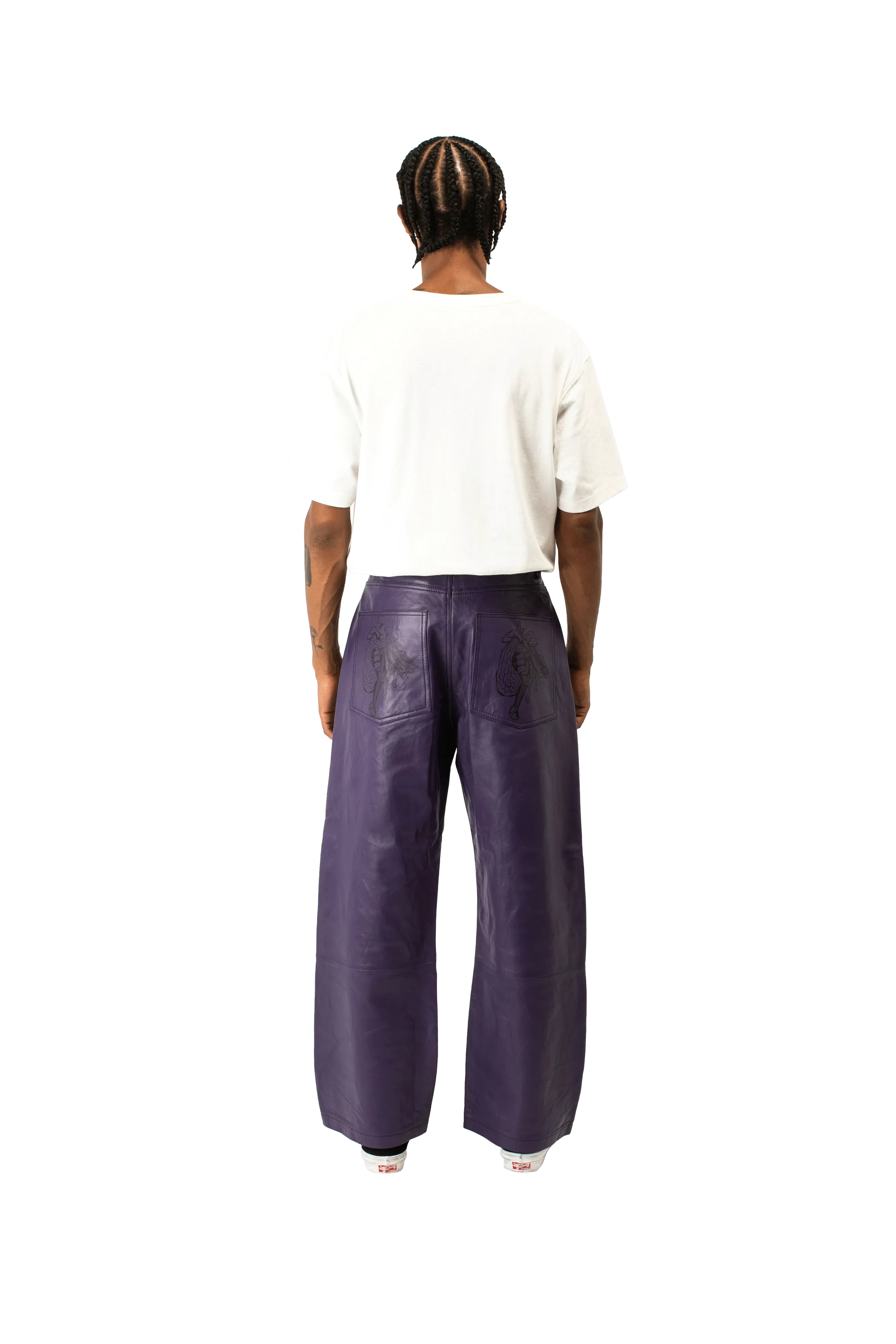 RASSVET Cabaret Leather Trouser