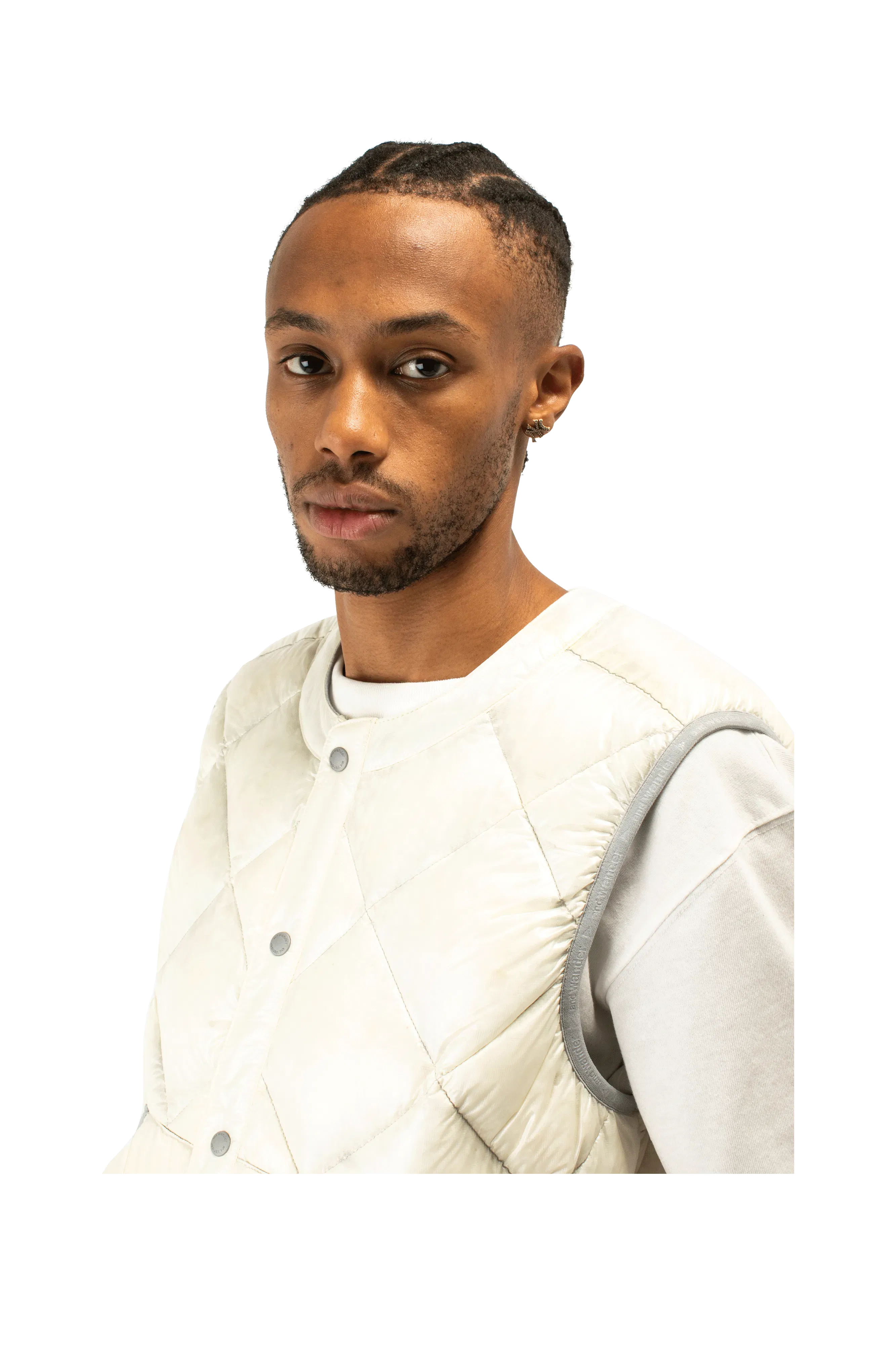 and Wander Diamond Stitch Down Vest