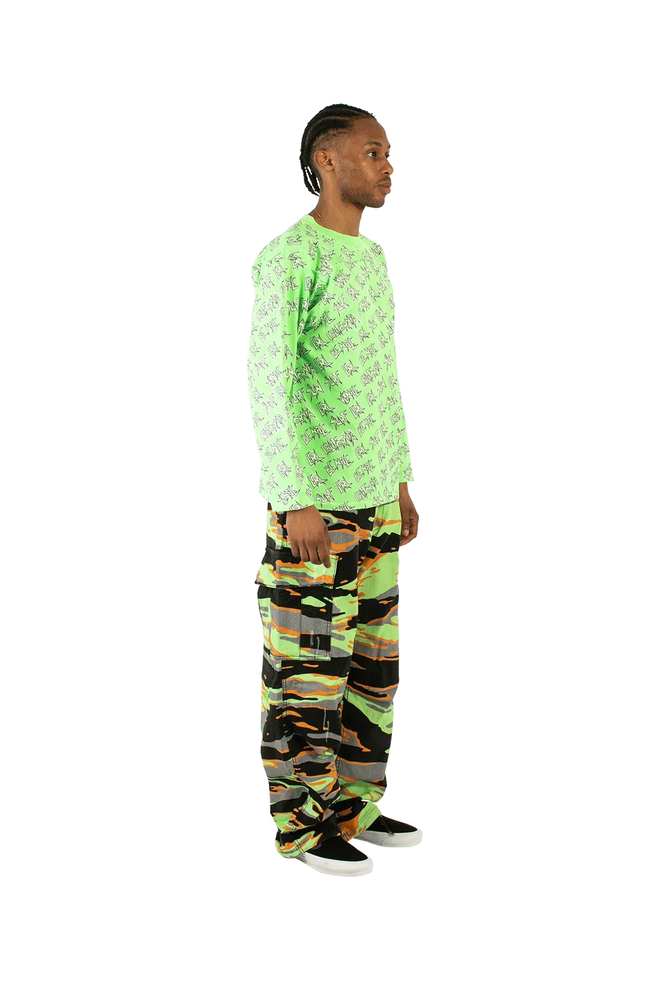 ERL Printed Longsleeve Knit T-Shirt