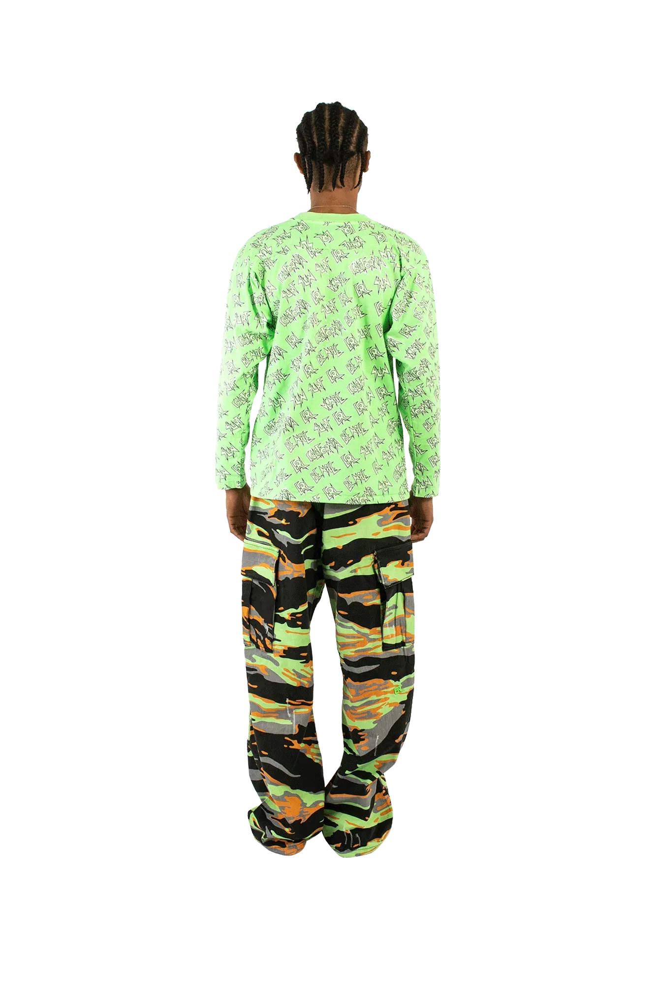 ERL Printed Longsleeve Knit T-Shirt