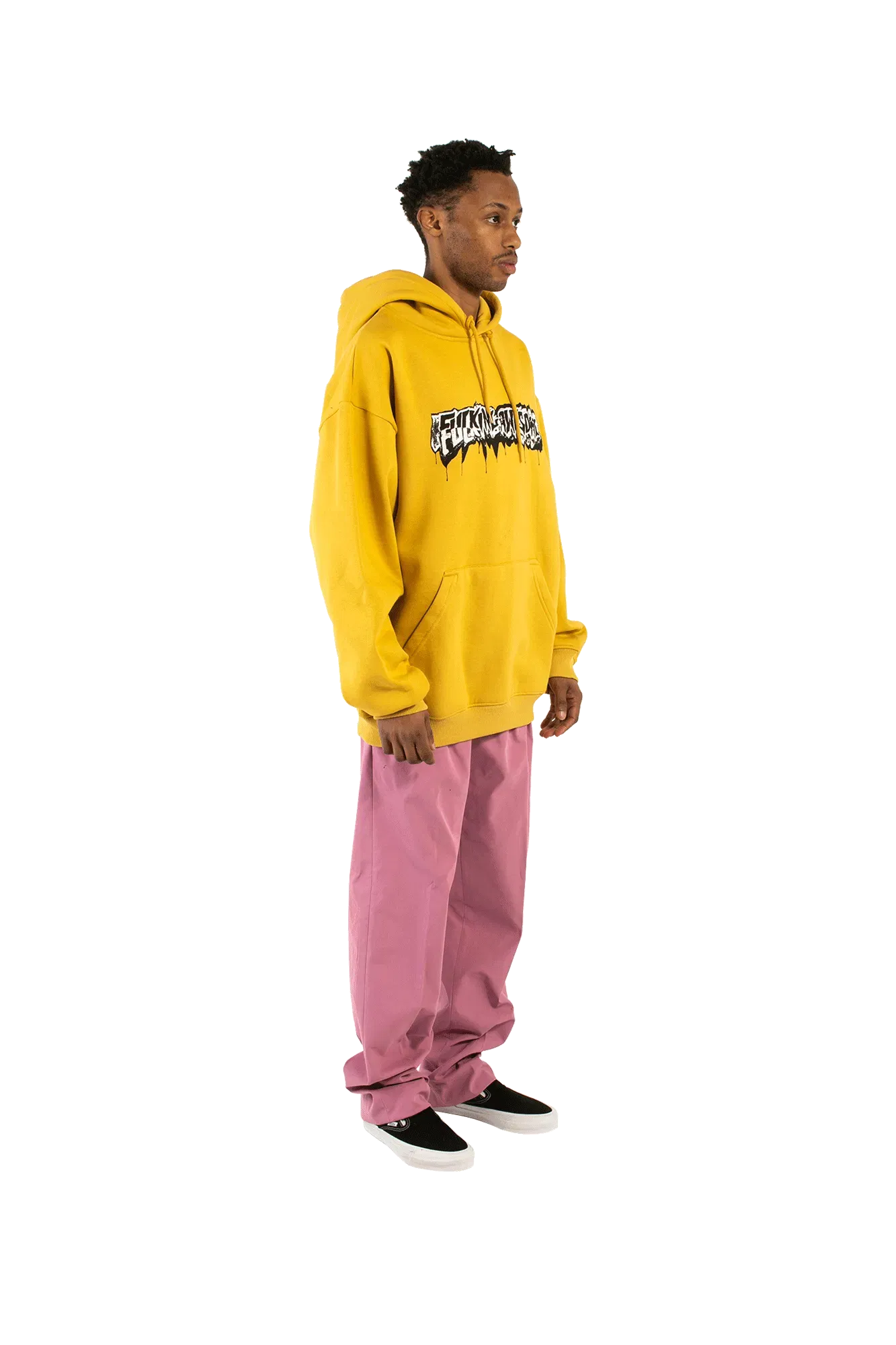 Fucking Awesome Dill Cut Up Logo Hooded Sweatshirt