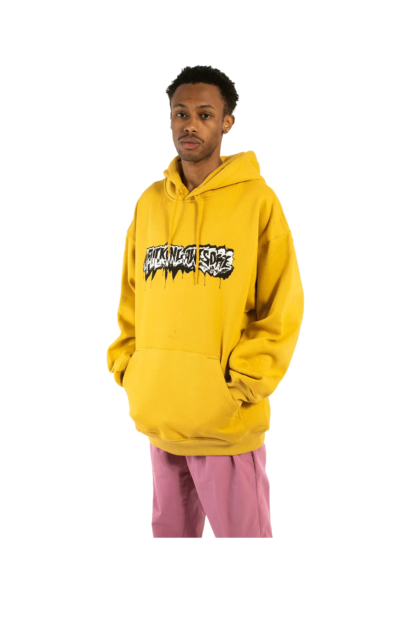 Fucking Awesome Dill Cut Up Logo Hooded Sweatshirt