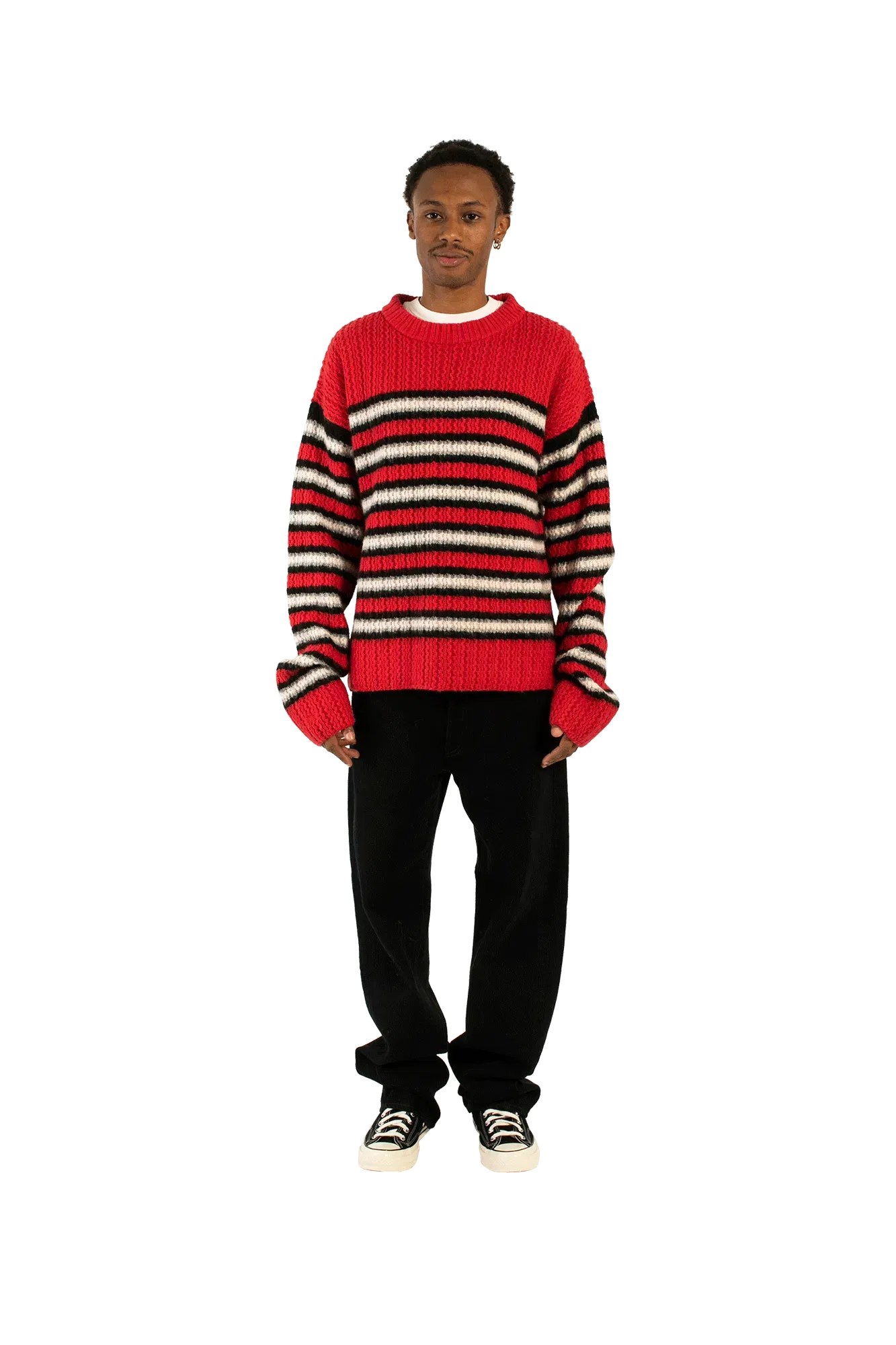 ERL Stripes Crewneck Knitted Sweater