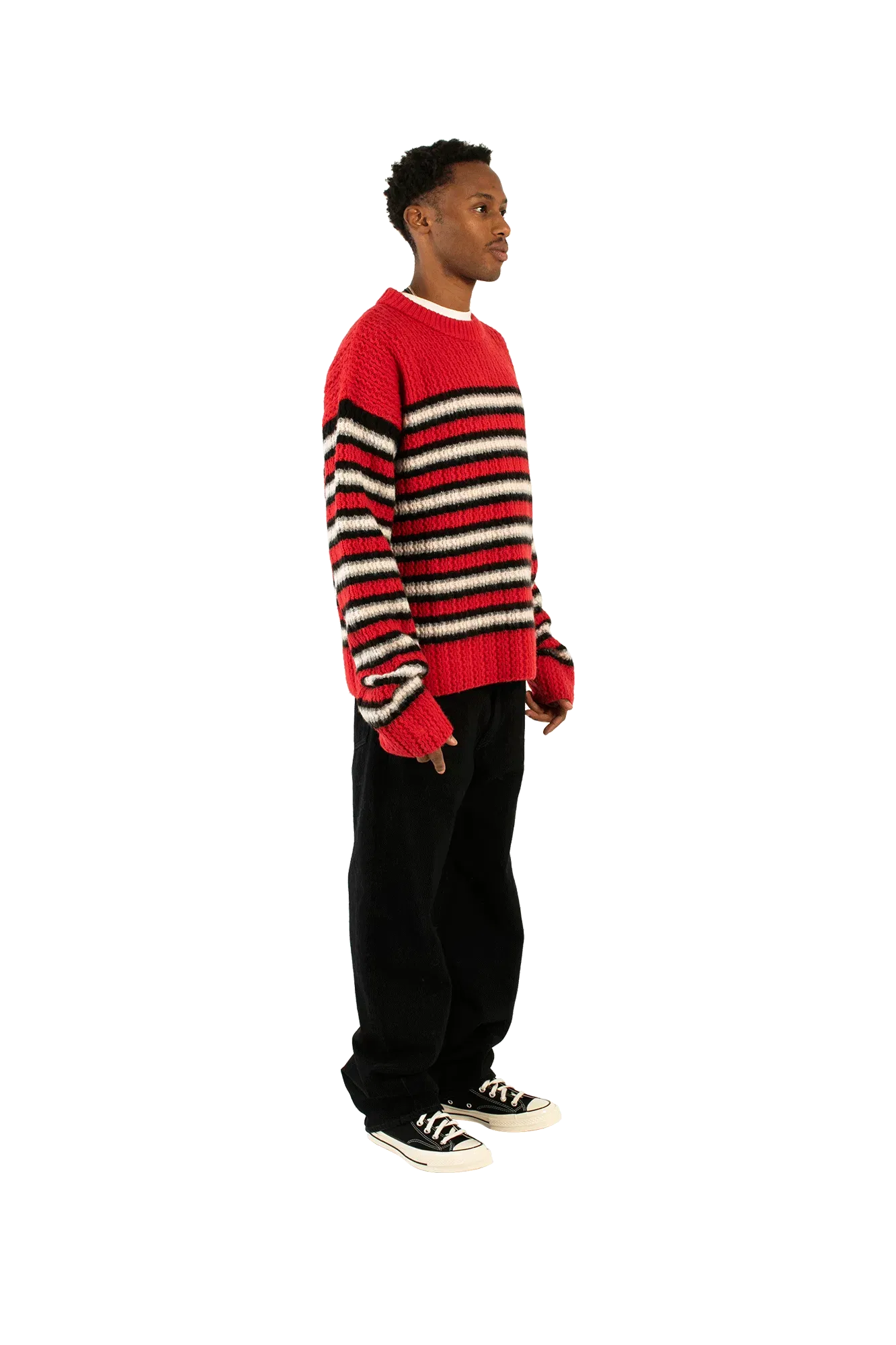 ERL Stripes Crewneck Knitted Sweater