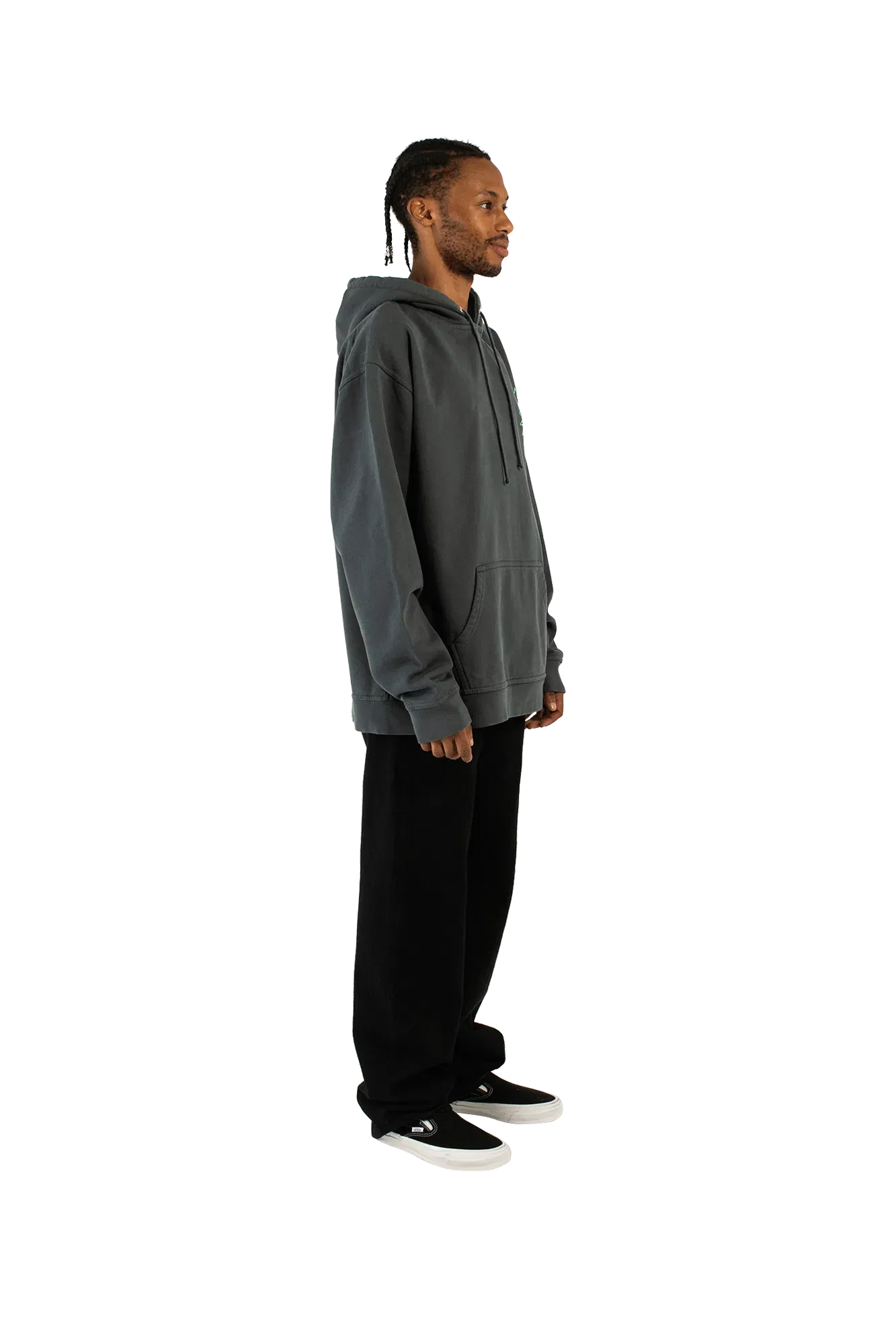 Good Morning Tapes Sun Logo Fleece Pullover Hood