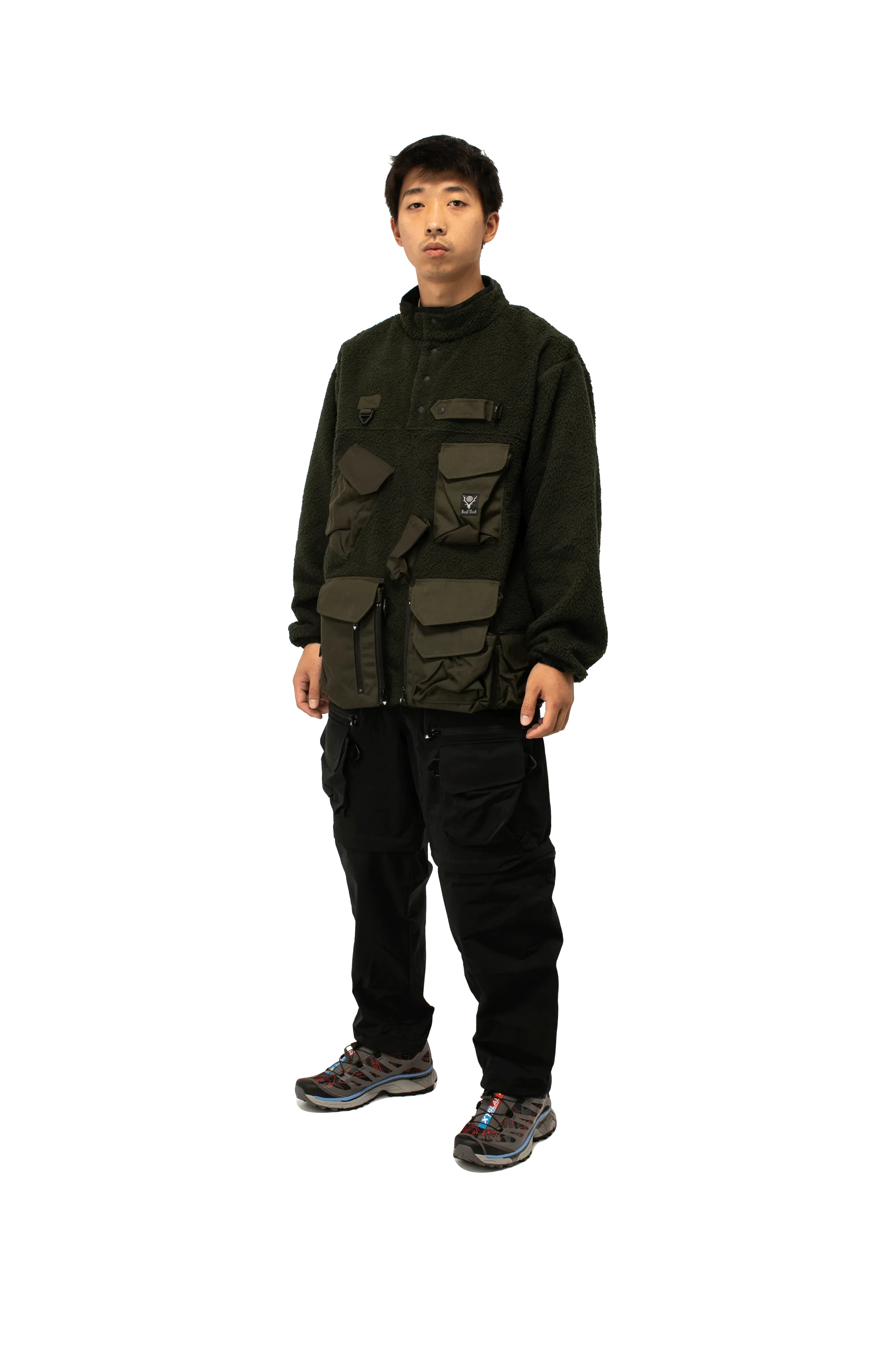SOUTH2 WEST8 Poly Fleece Tenkara Trout Pullover Jacket