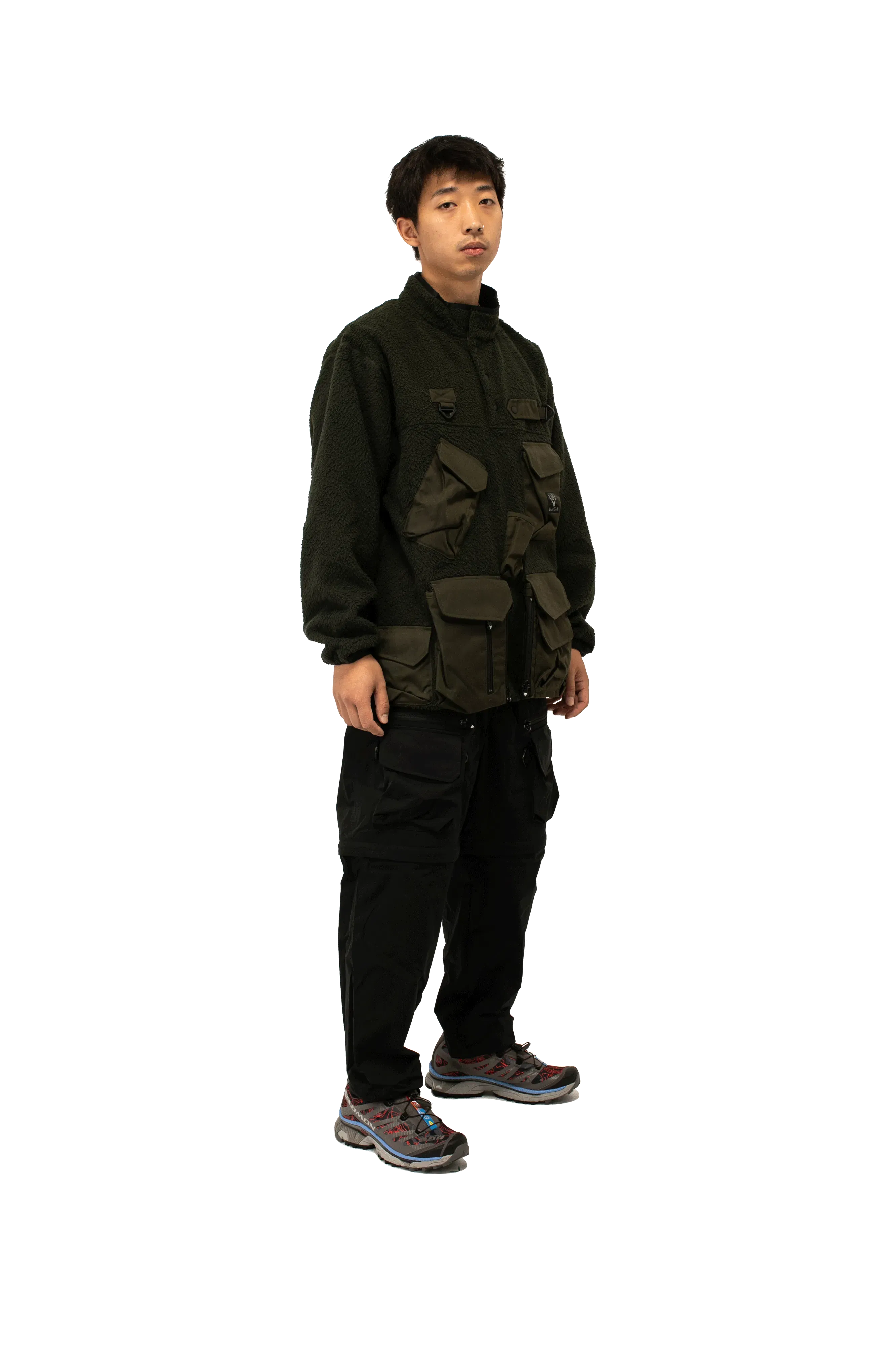 SOUTH2 WEST8 Poly Fleece Tenkara Trout Pullover Jacket