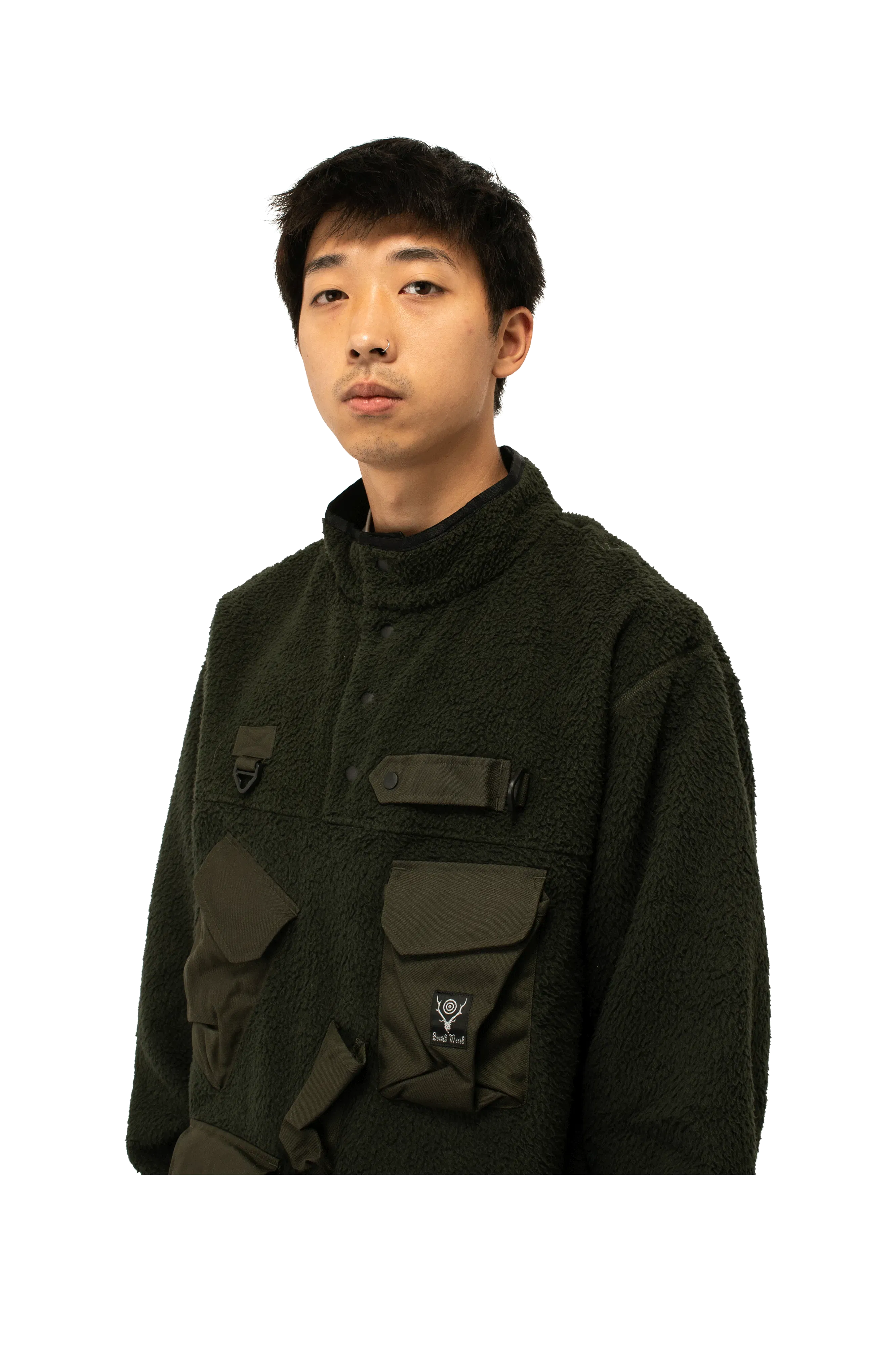 SOUTH2 WEST8 Poly Fleece Tenkara Trout Pullover Jacket