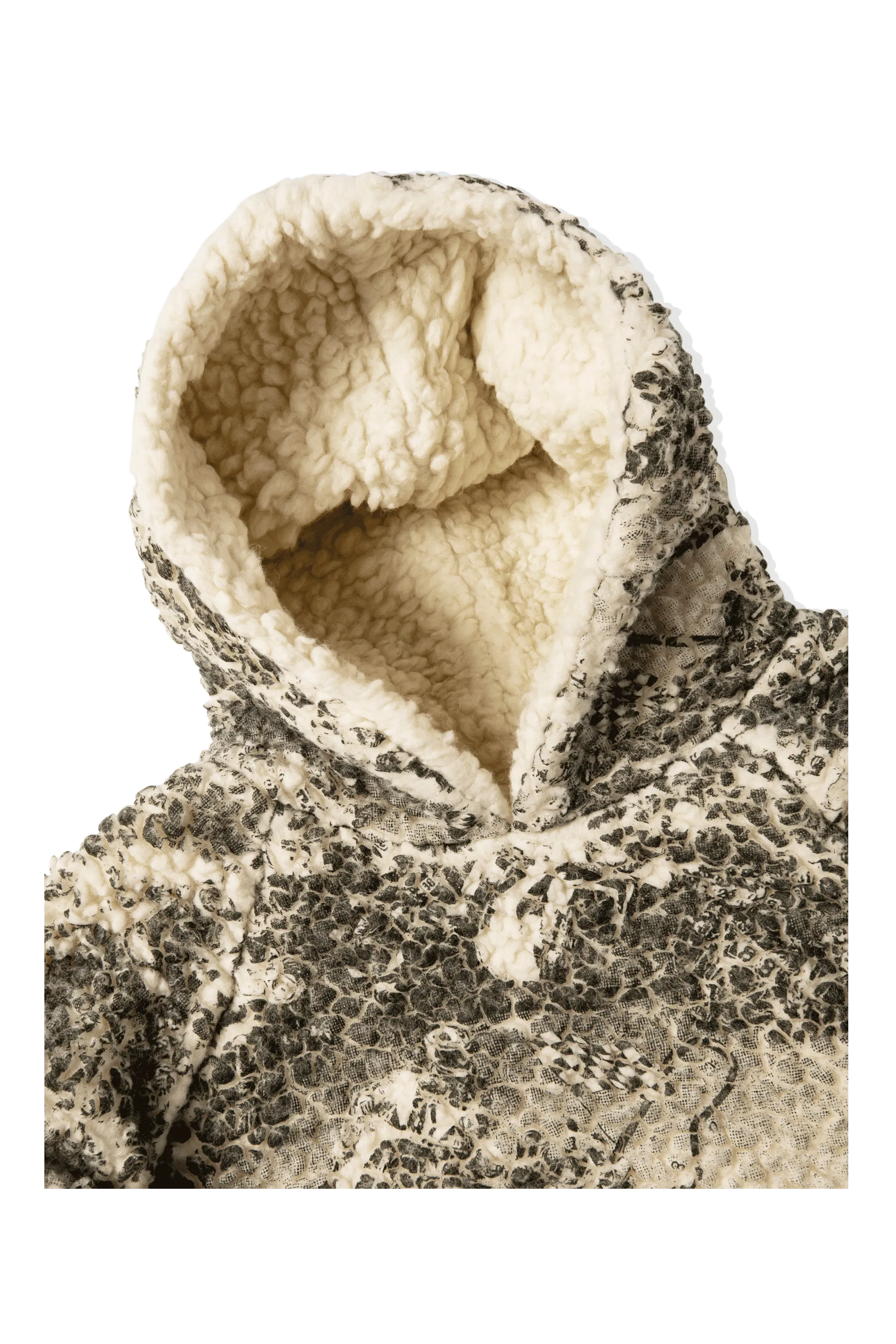 ERL Fleece Hoodie Knit