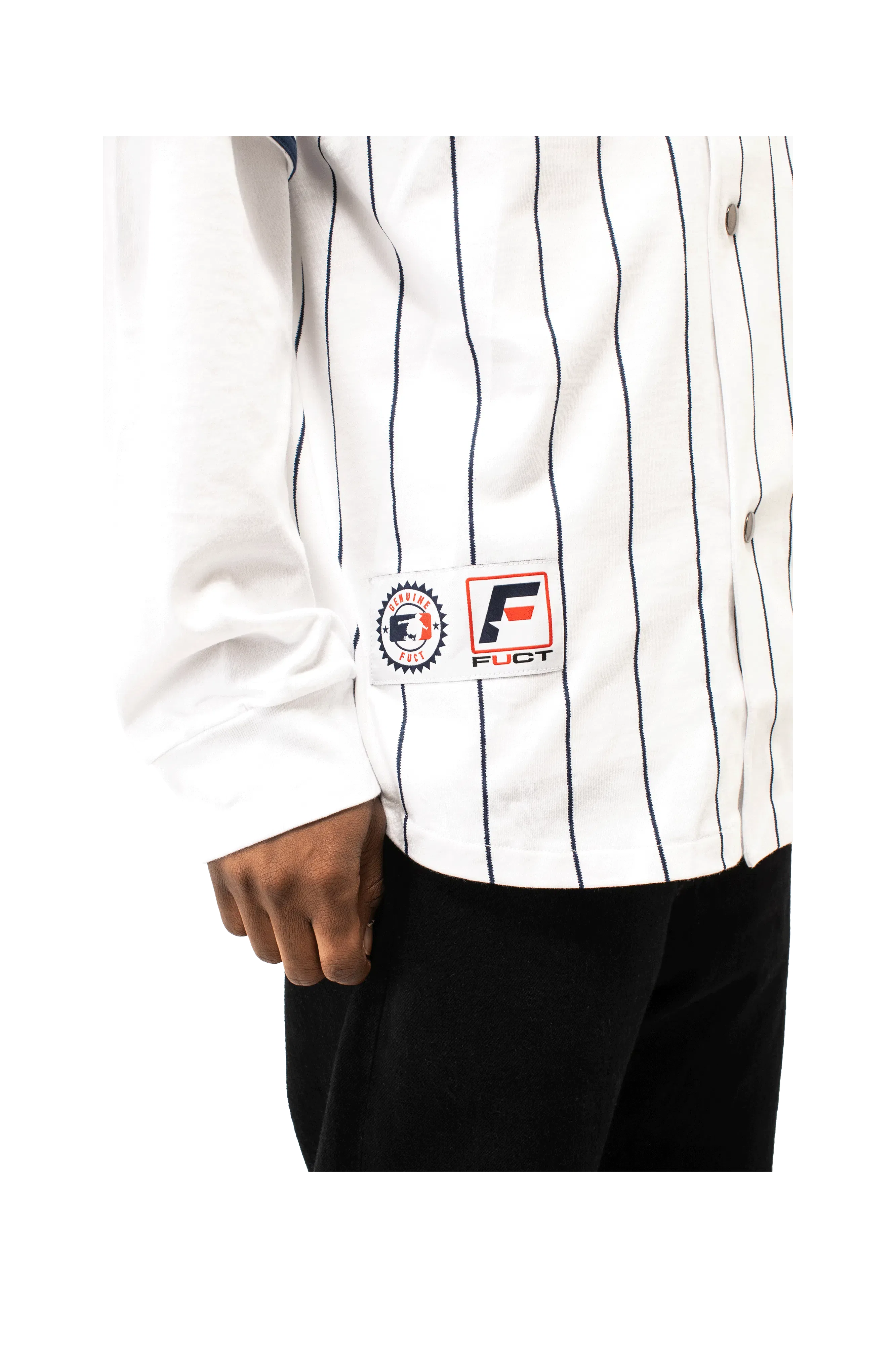 Fuct Hooded Baseball Shirt