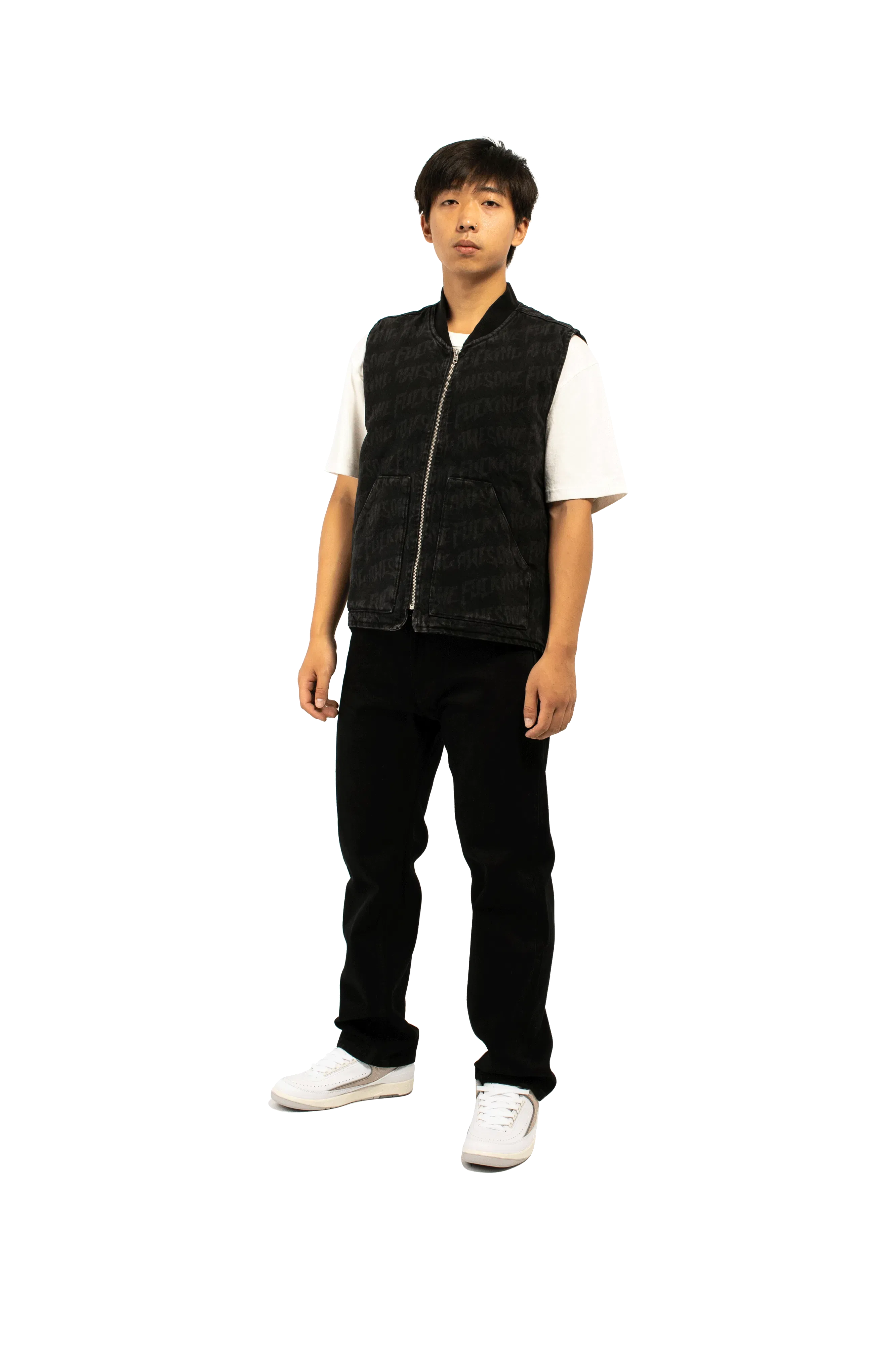 Fucking Awesome Stamp Denim Vest