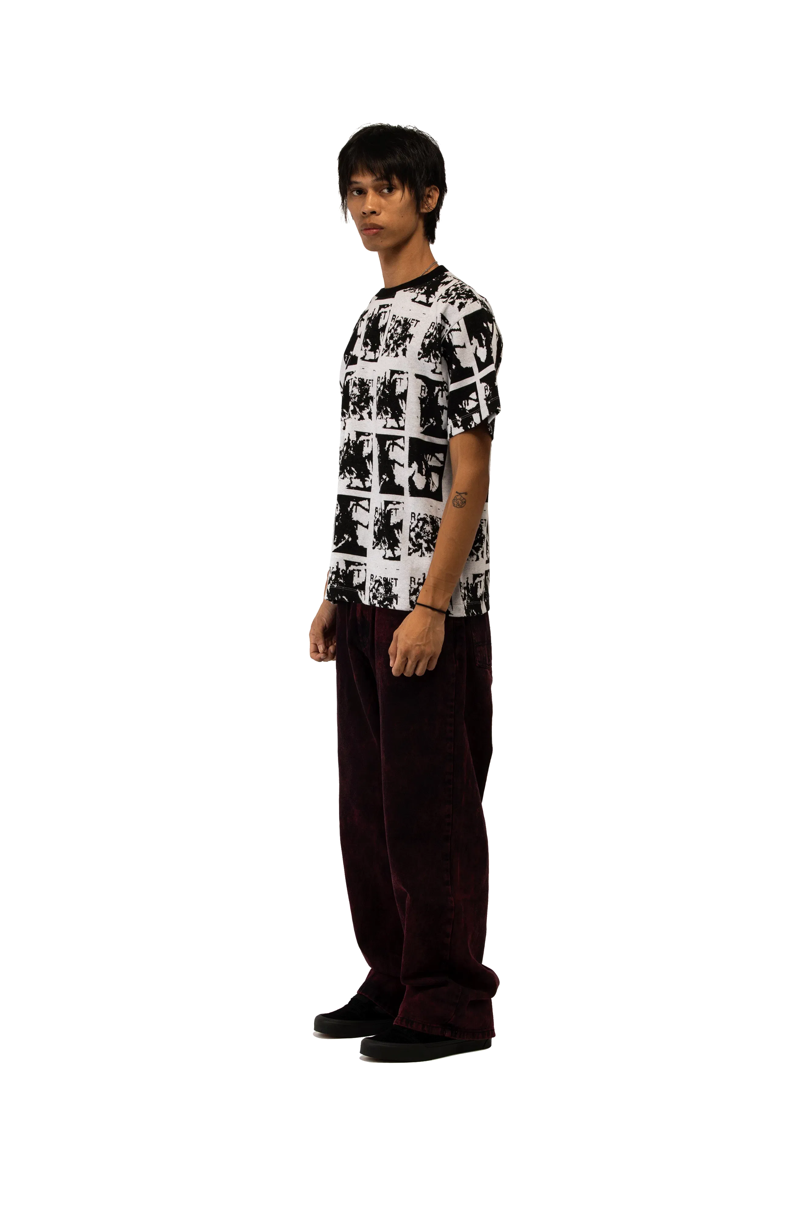RASSVET Flower Jaquard Tee Shirt Knit