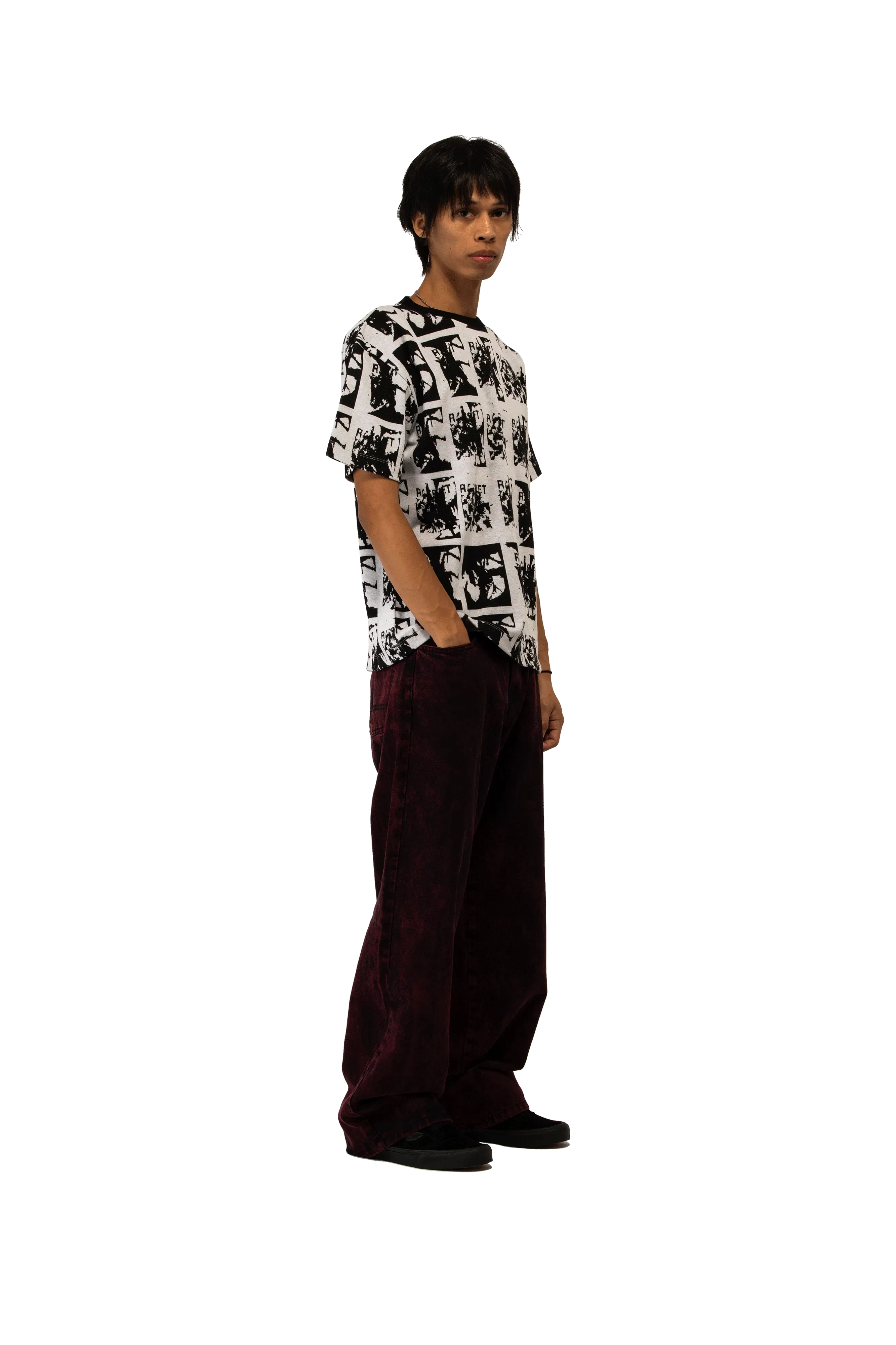 RASSVET Flower Jaquard Tee Shirt Knit