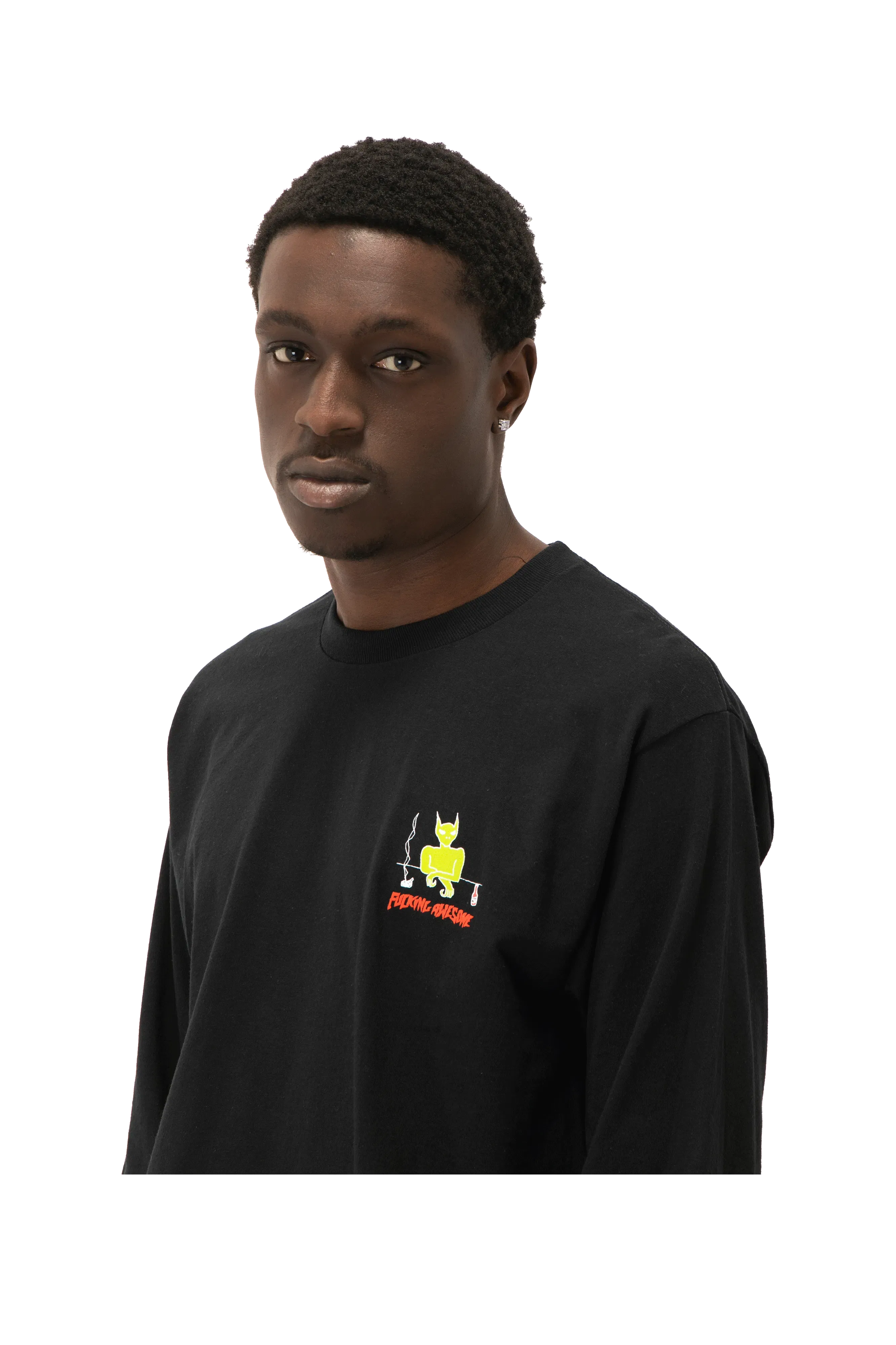 Fucking Awesome Drunk and Sad Longsleeve Tee
