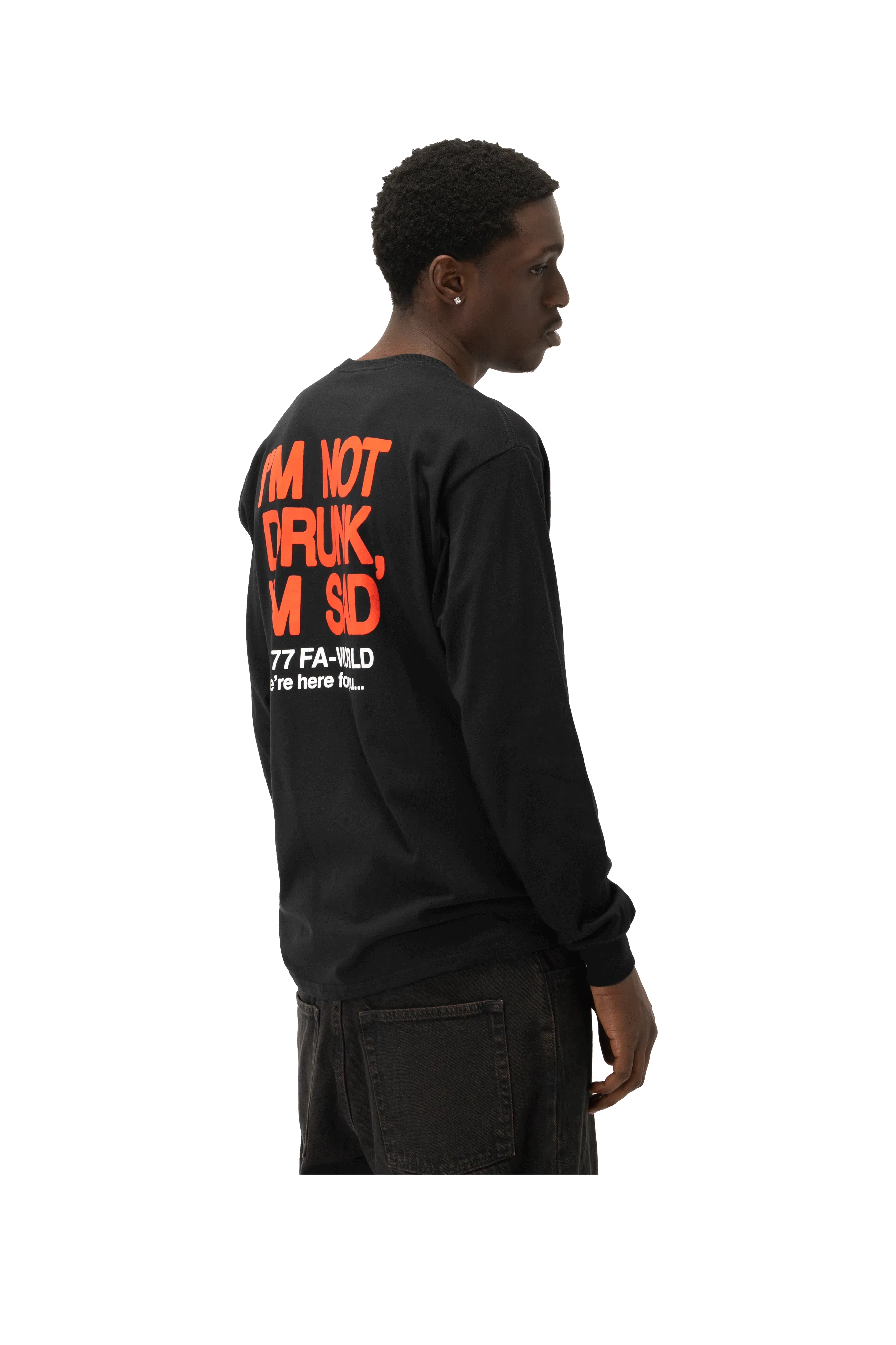 Fucking Awesome Drunk and Sad Longsleeve Tee