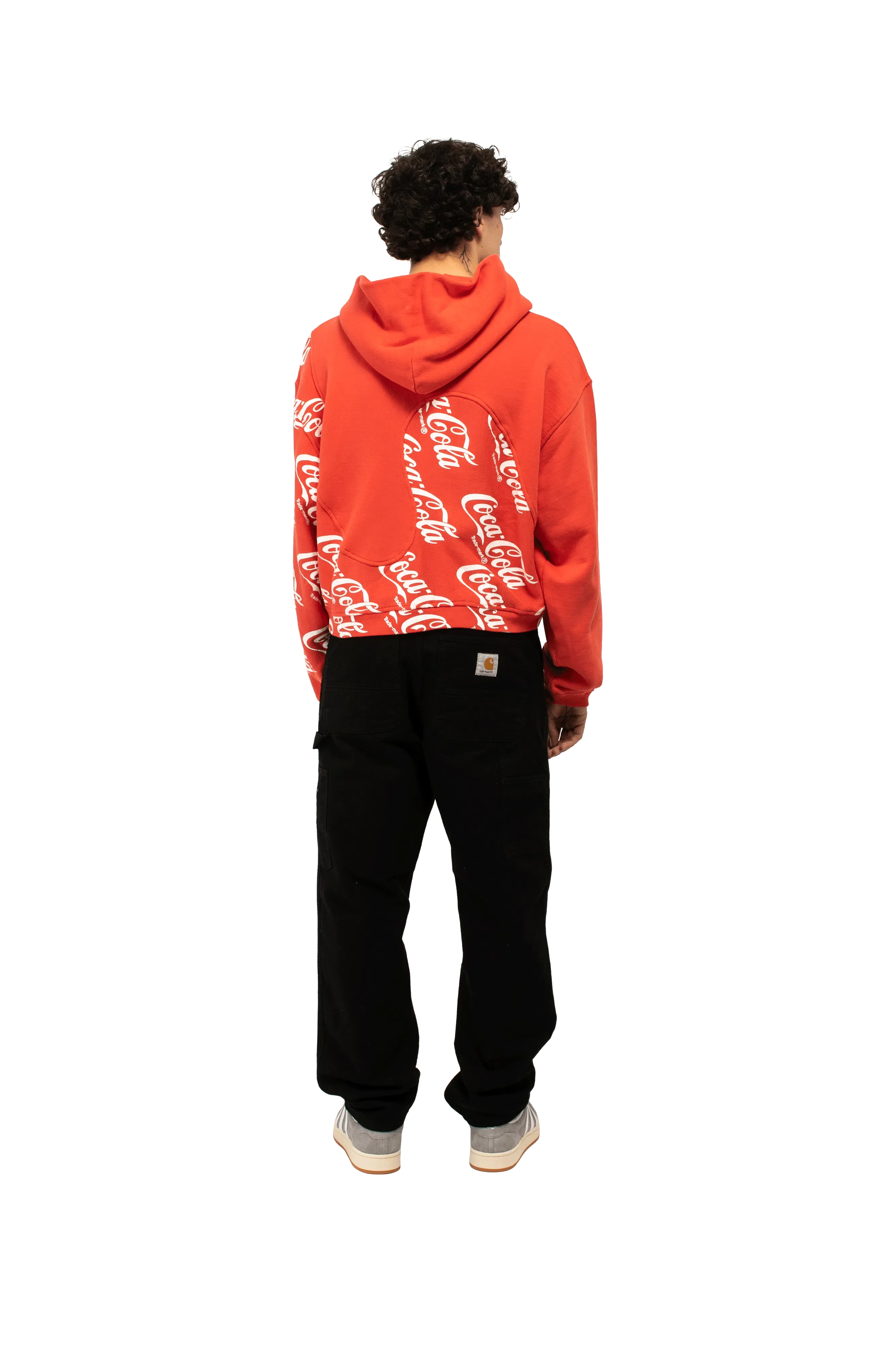 ERL Coca Cola Swirl Hoodie Knit