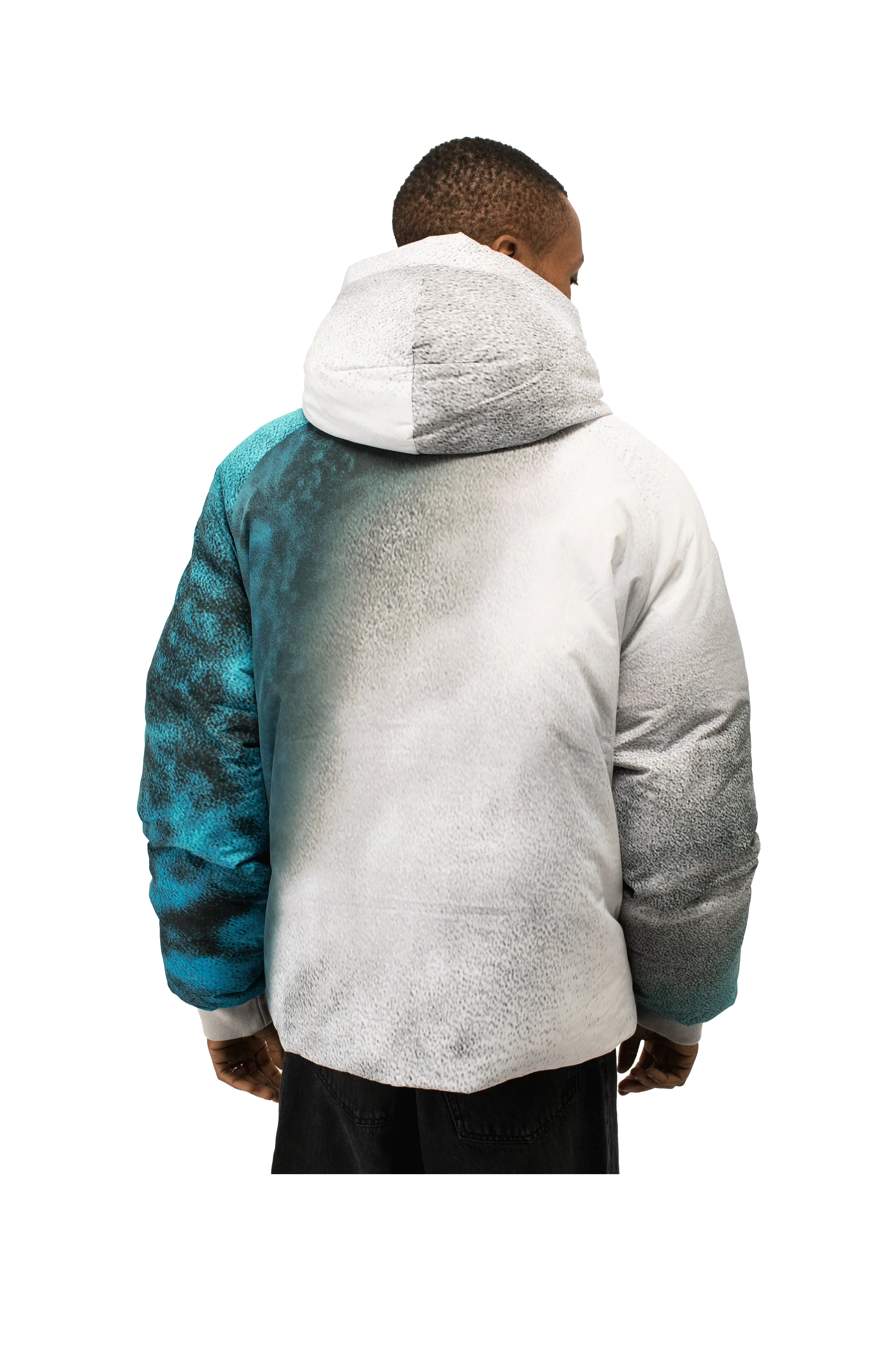 ERL Hooded Puffer Jacket Woven