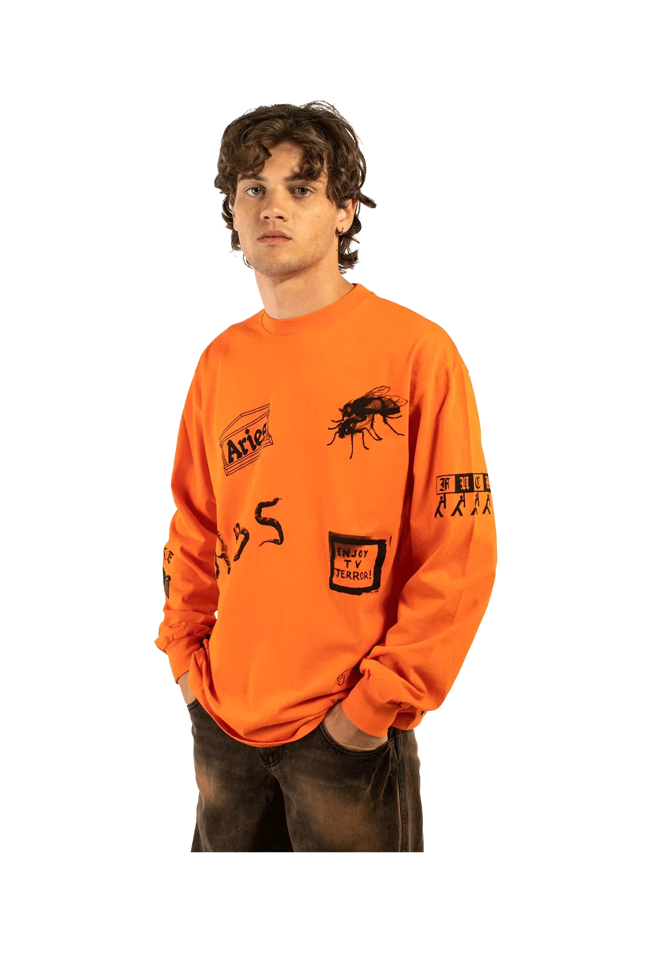 Aries Mash Up Longsleeve T-Shirt