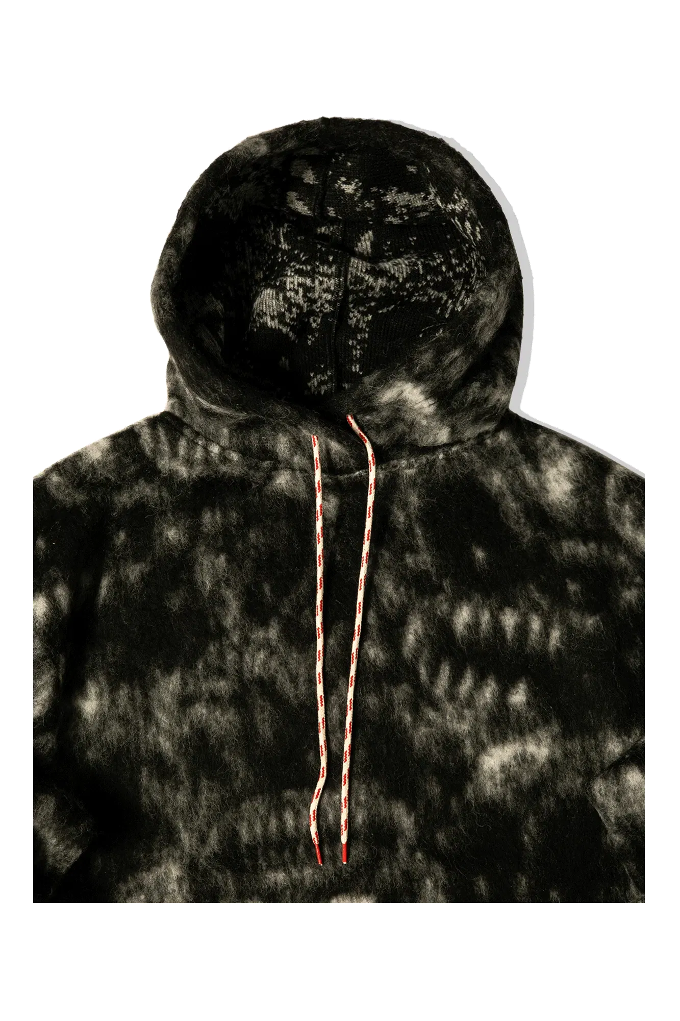 Aries Oversized Monster Fleece Hooded Sweatshirt