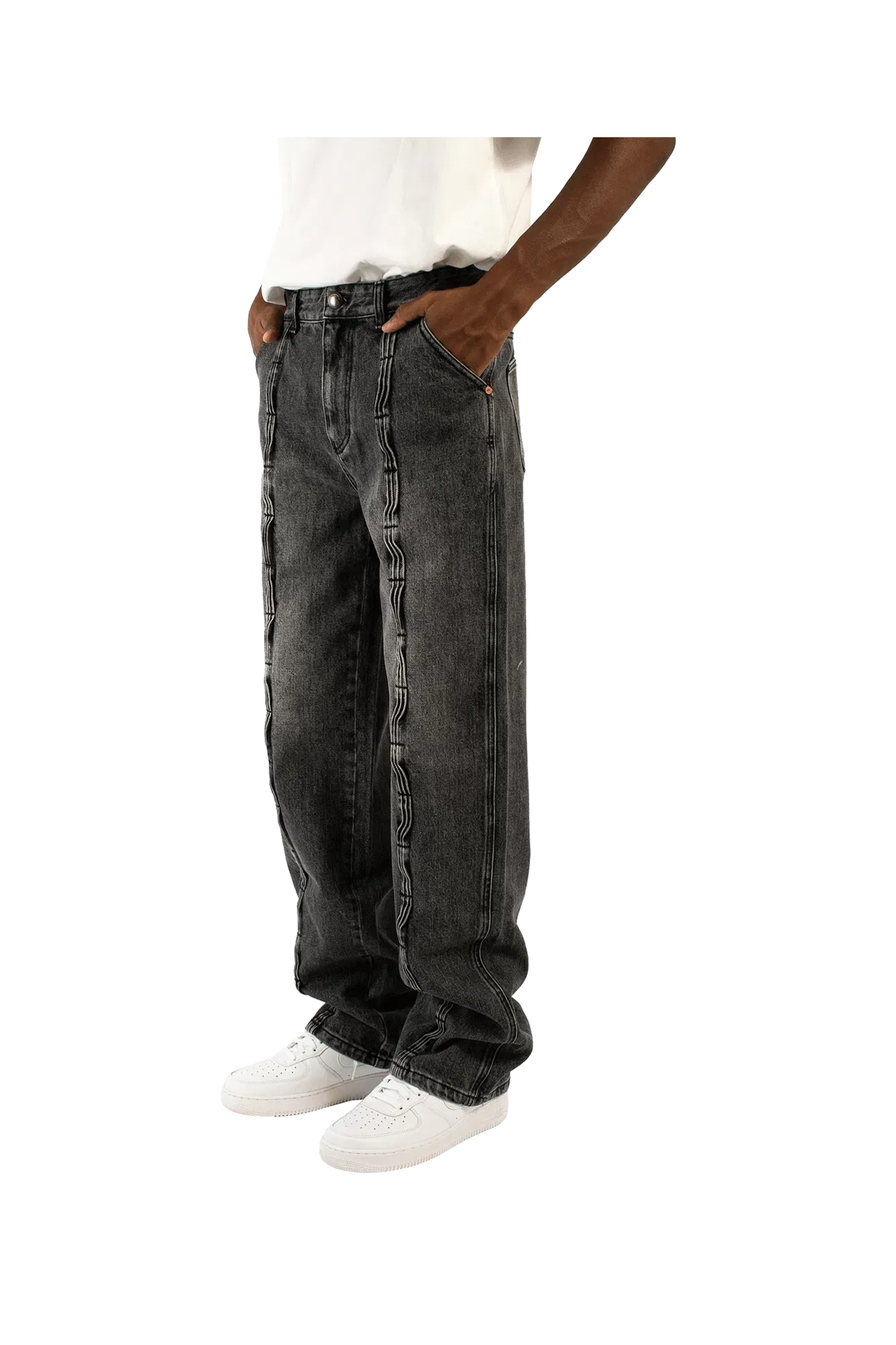 Andersson Bell Wave Wide Leg Jeans