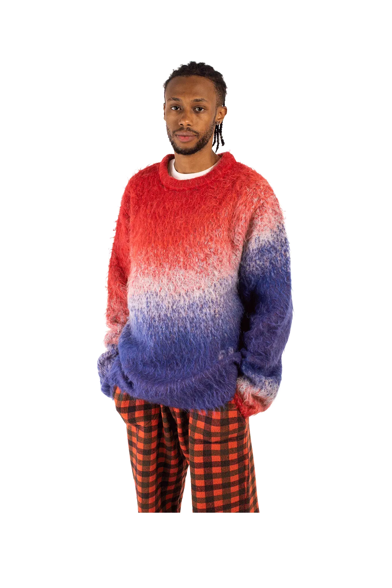 ERL Degrade V-Neck Sweater