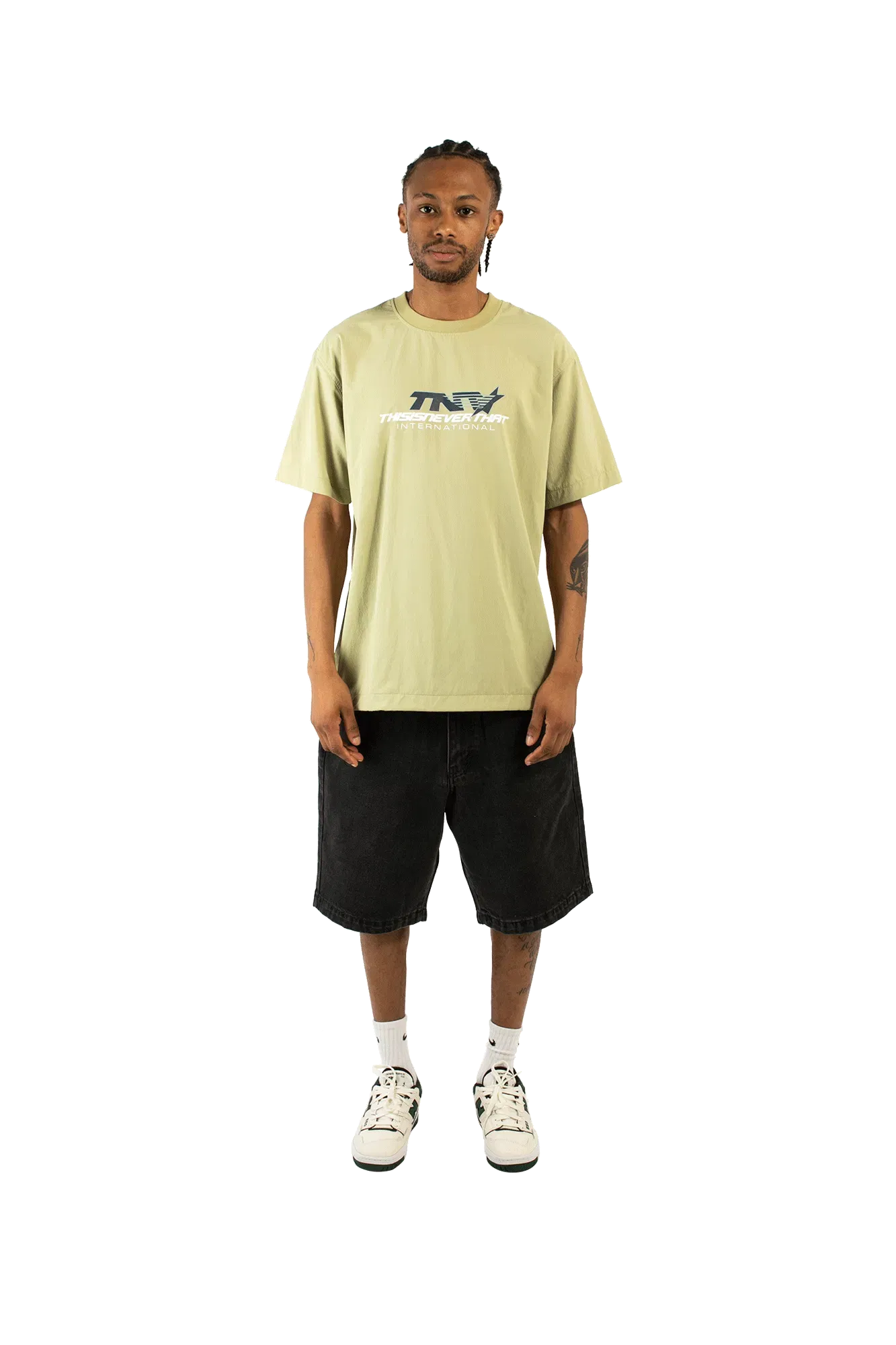 thisisneverthat TNT Nylon Crew T-Shirt