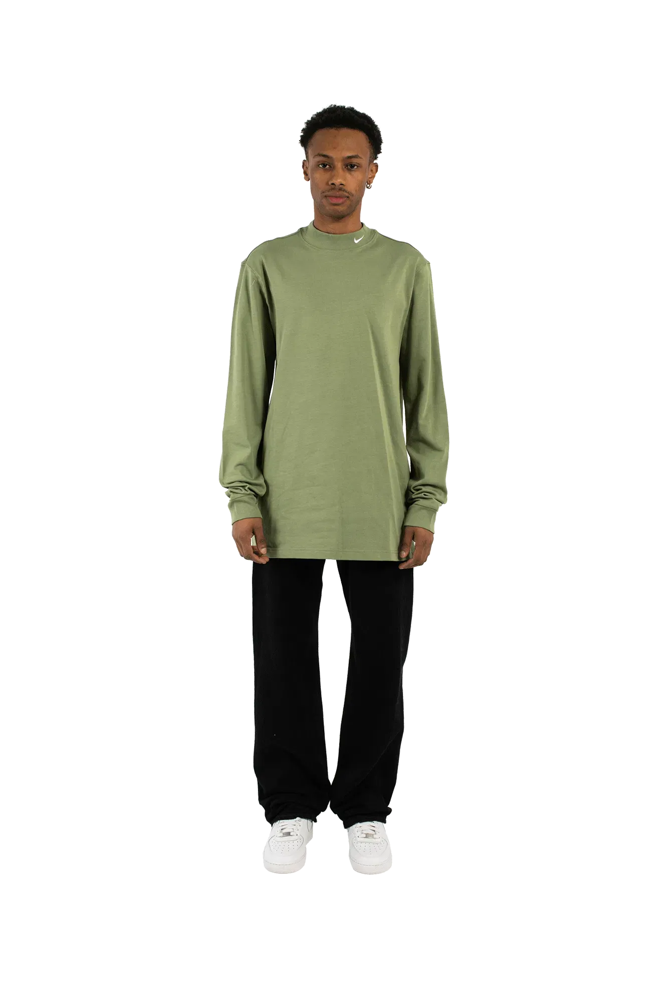 Nike M Nl Ls Mock Neck Shirt